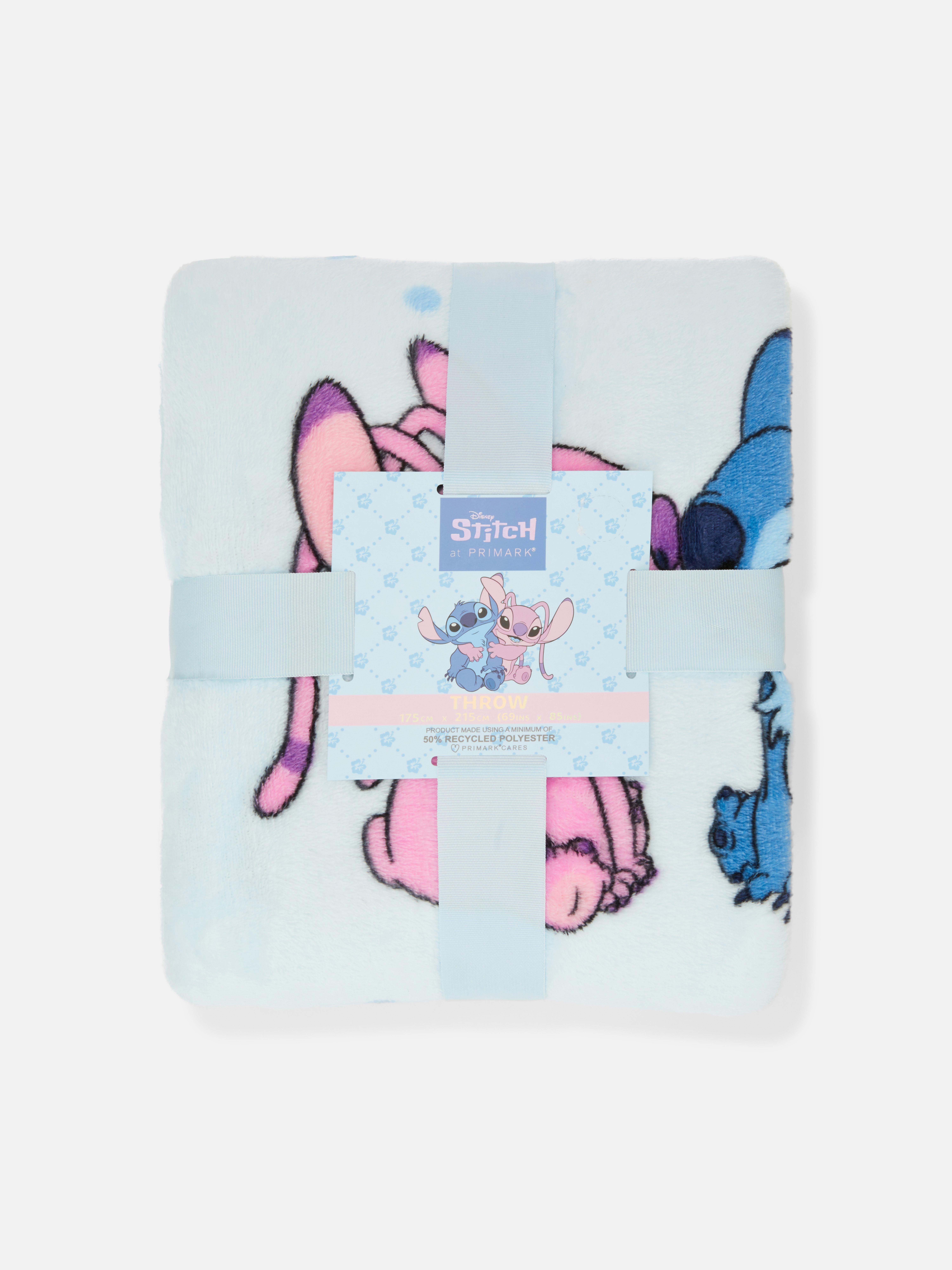 Primark Limited Disney Lilo and Stitch Throw Blanket 120cm x 150cm