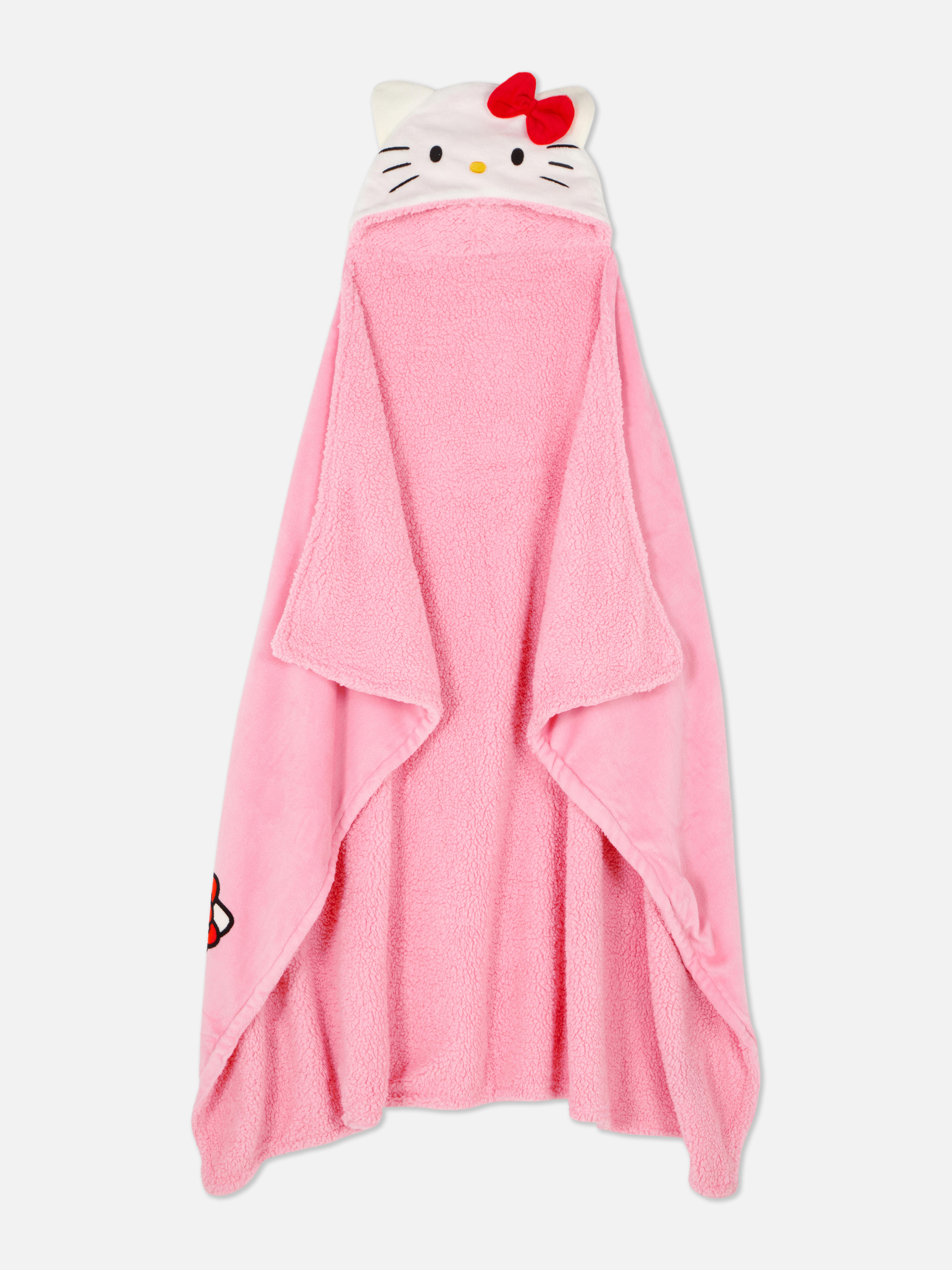Manta con capucha del 50 aniversario de Hello Kitty