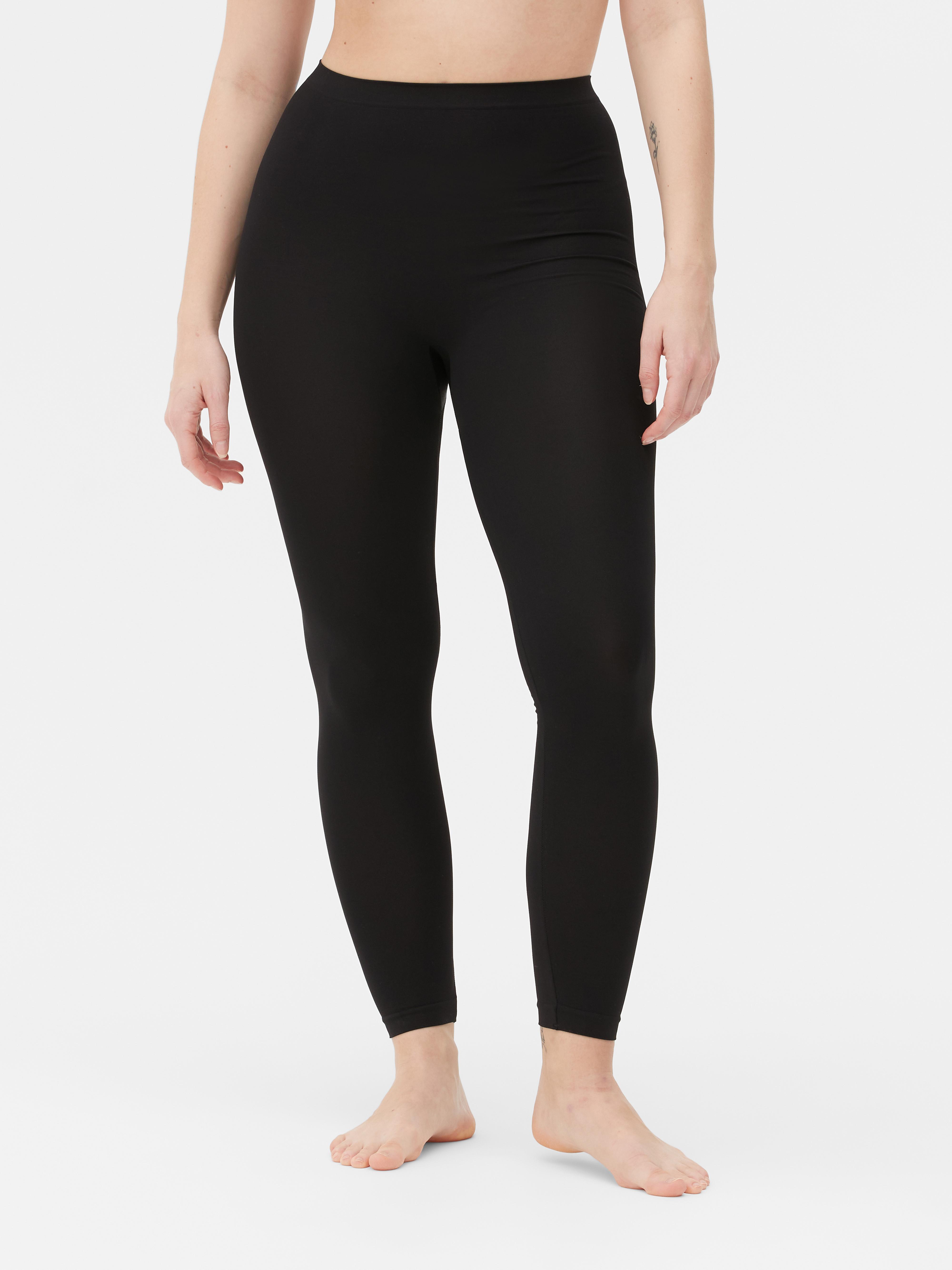 PRIMARK LADIES GIRLS WOMEN'S FIRM CONTROL SHAPER LEGGINGS BLACK SHAPERWEAR