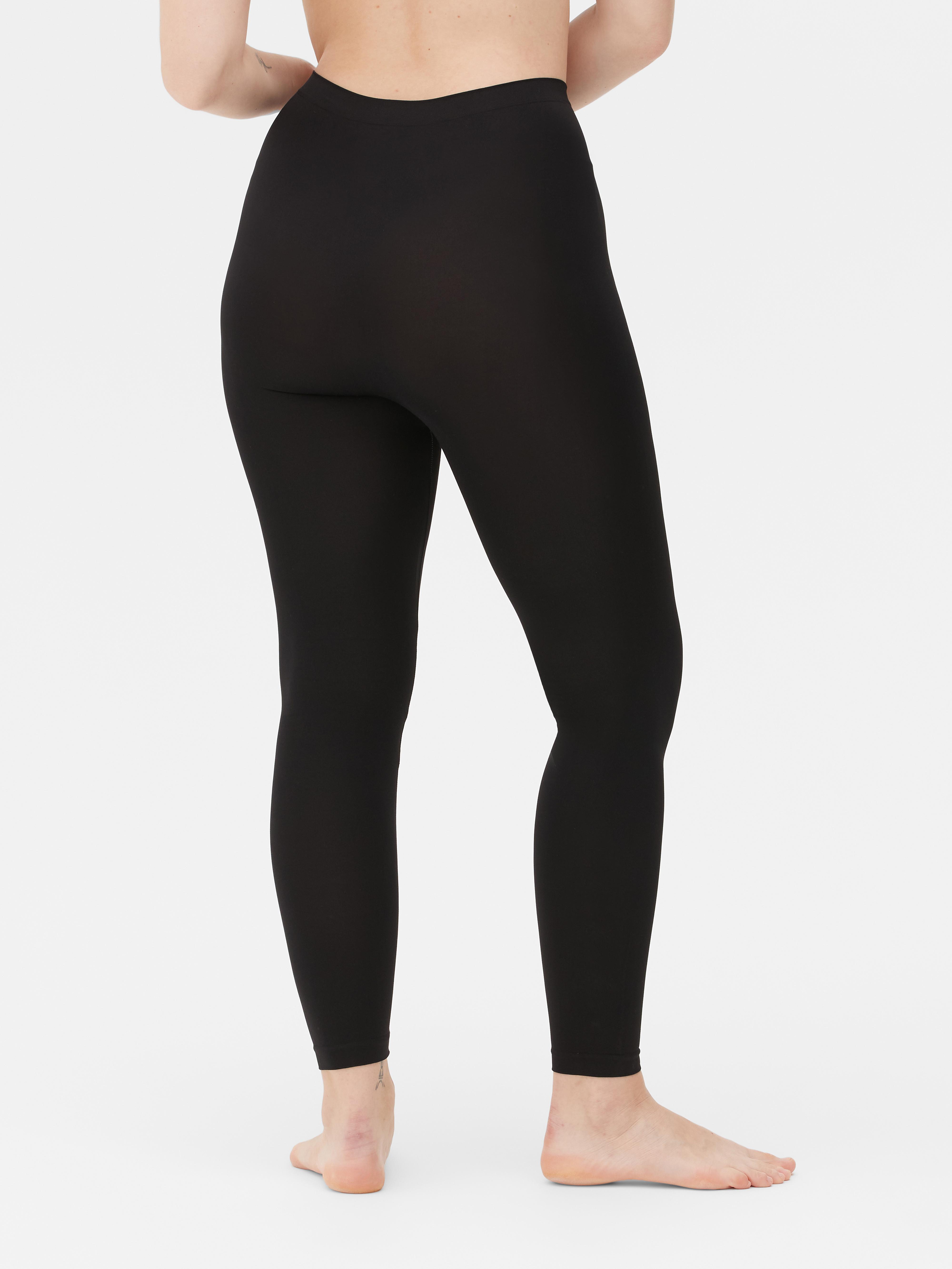 Women s Black Seamless Shaping Leggings Primark