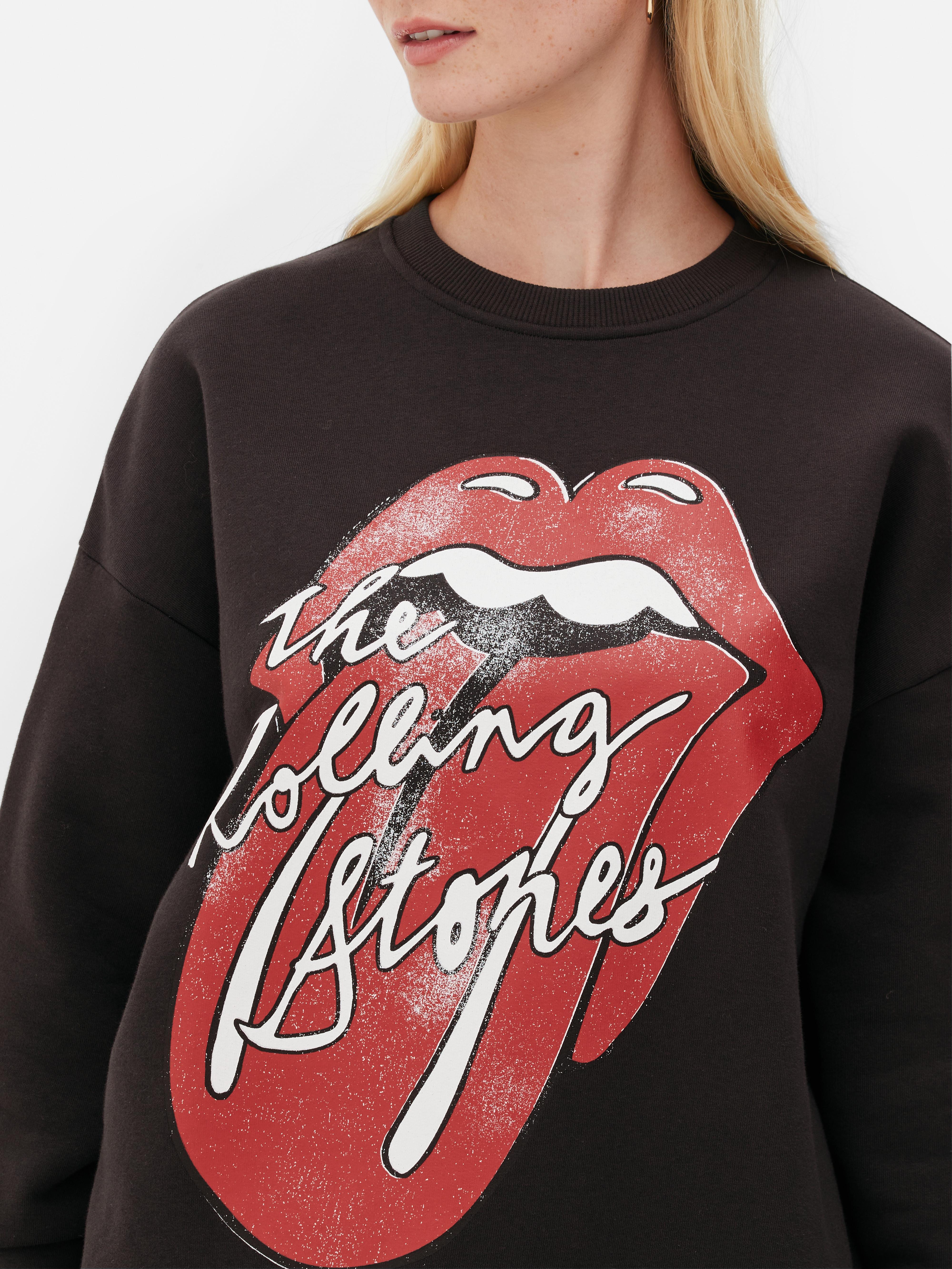 Official Rolling Stone Logo Sweatshirt: Modern Oversized Crewneck Gray -  Rolling Stone Shop