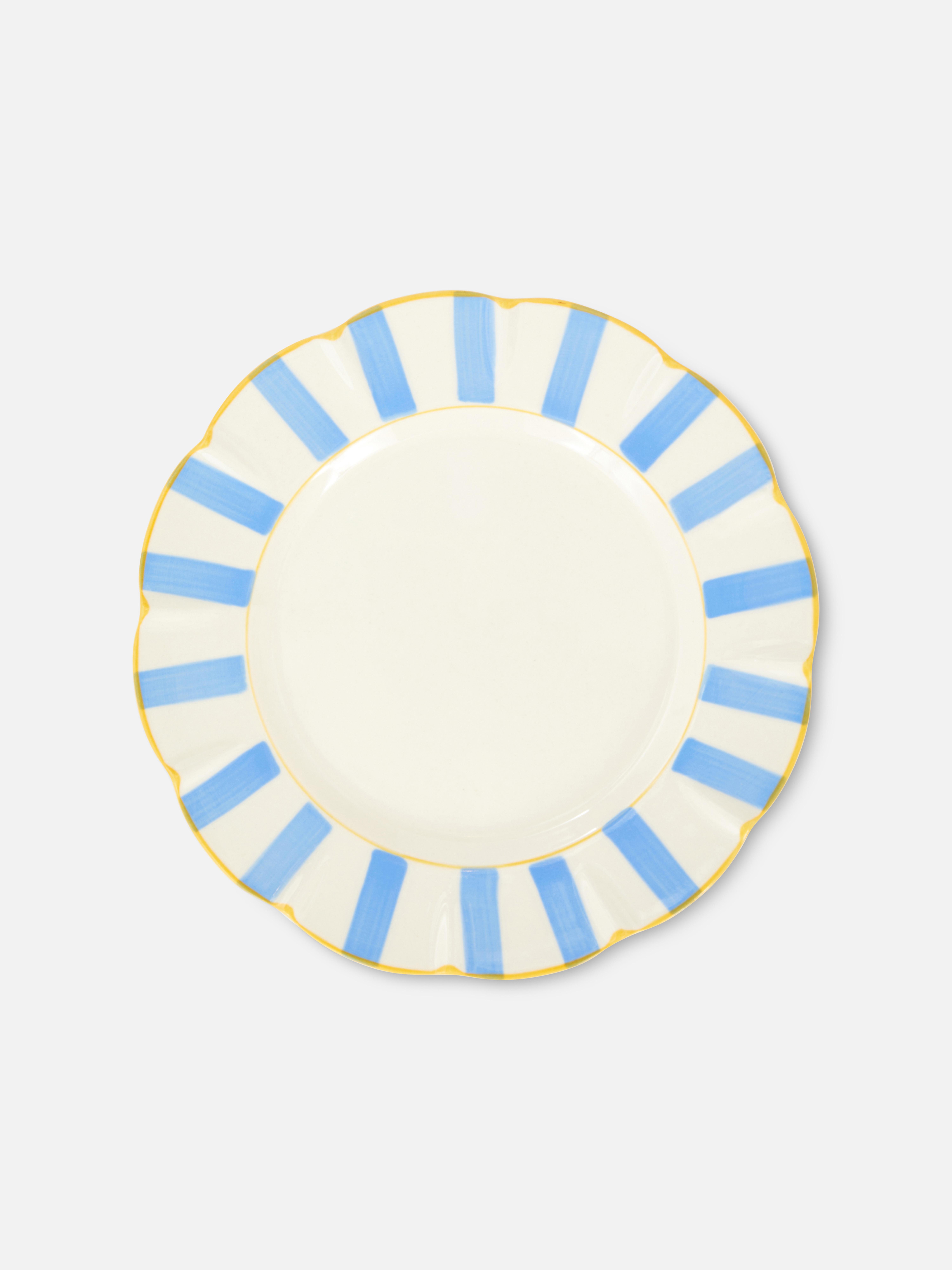 Striped Side Plate