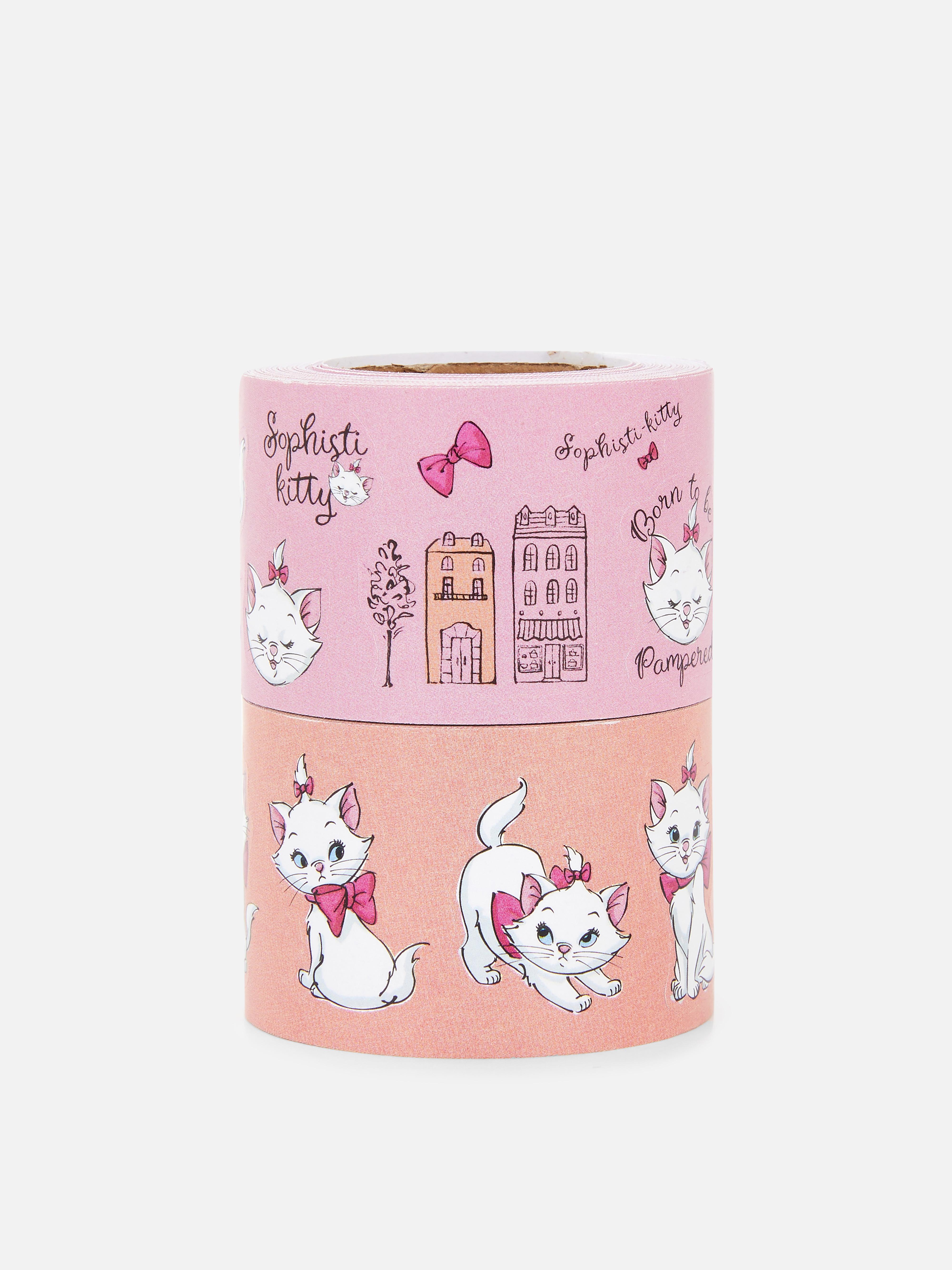 Lot de 2 rouleaux d'autocollants Disney Les Aristochats Marie