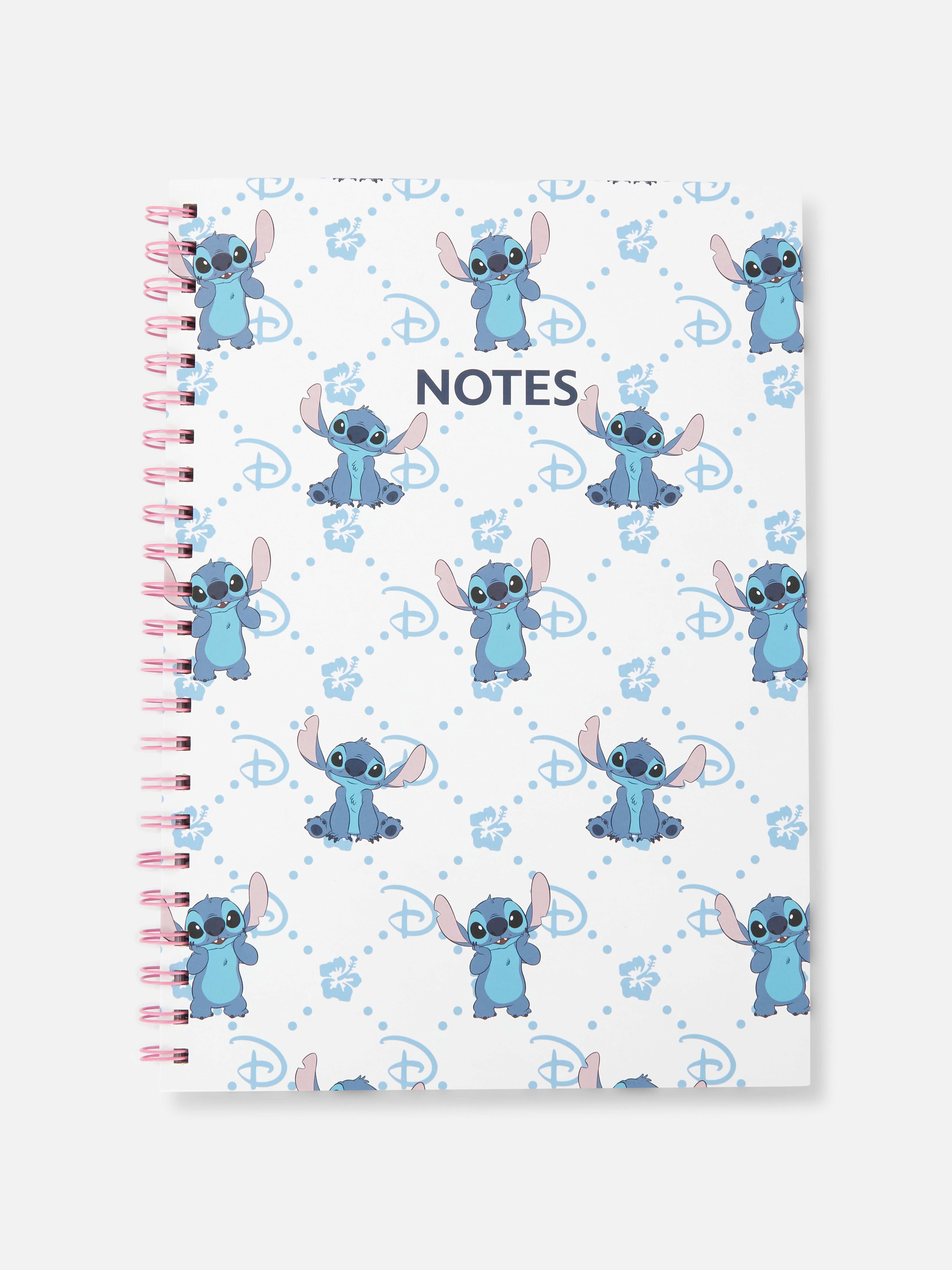 White Disney’s Lilo & Stitch A4 Notebook Primark