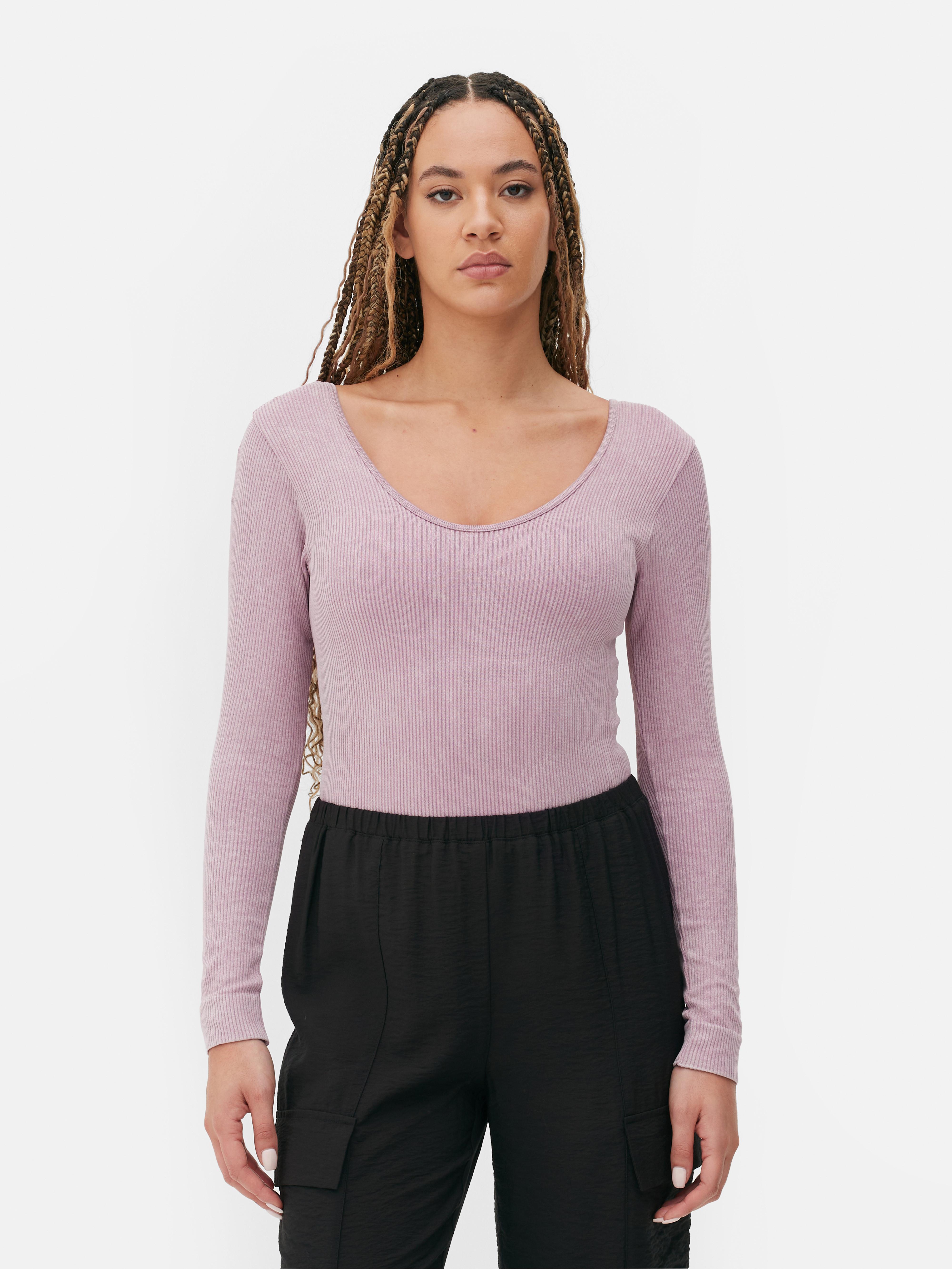 Seamfree Long Sleeve Scoop Neck Bodysuit Primark
