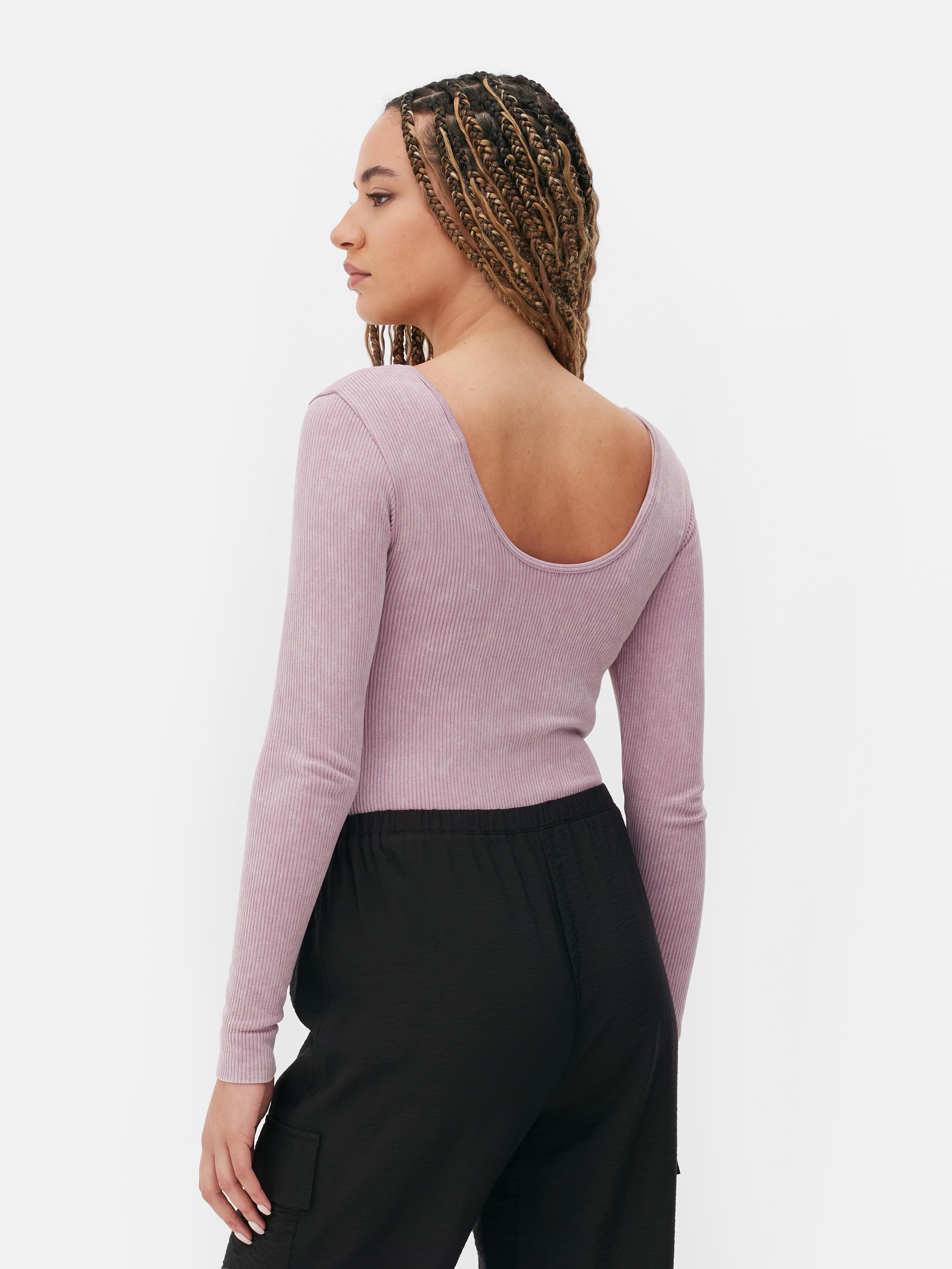 Seamfree Long Sleeve Scoop Neck Bodysuit Primark