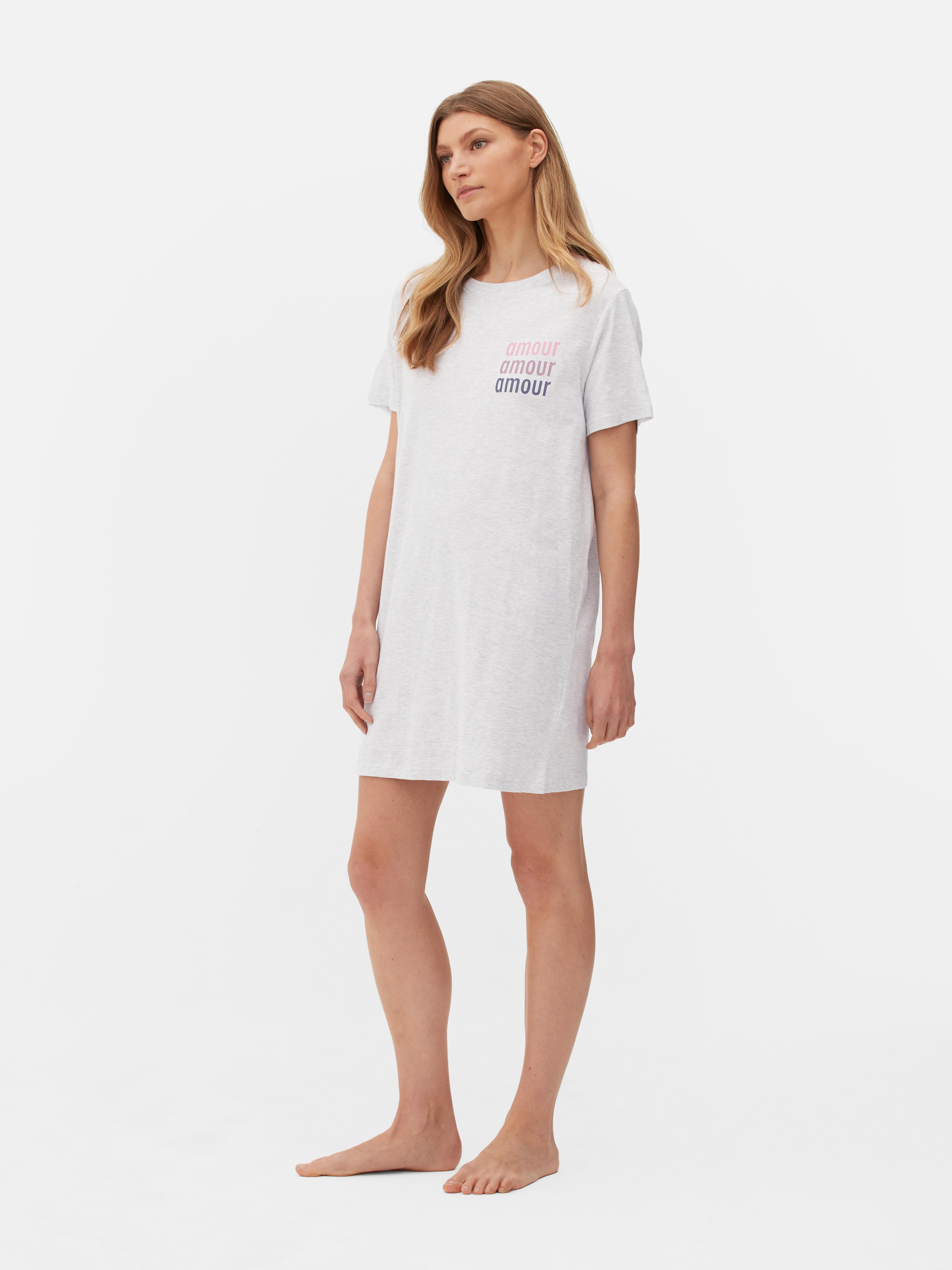 Maternity Short Sleeve Sleep T-Shirt