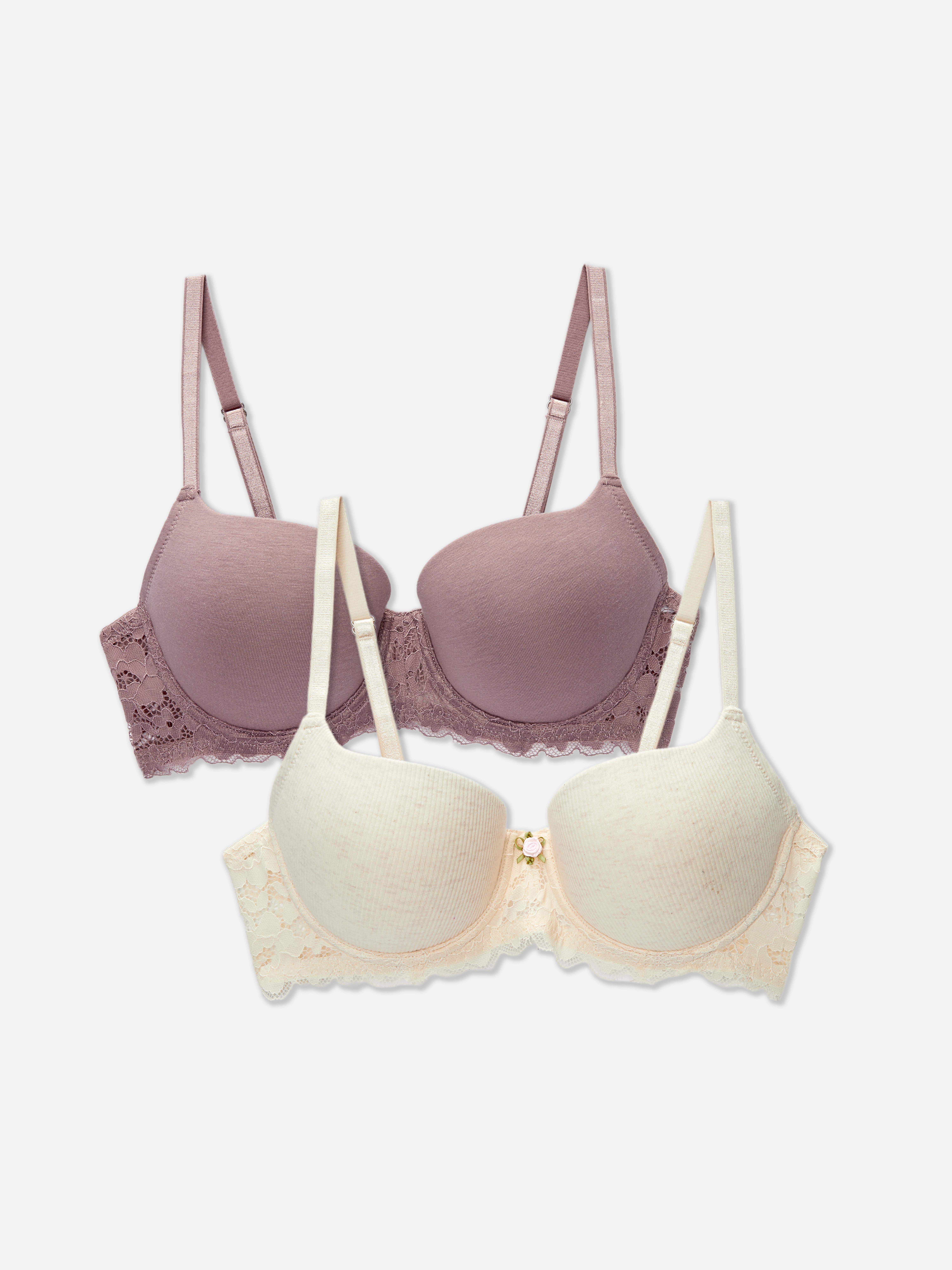 Lisse Moulded Non Padded Bra Peach Blush - Pret-a-dormir by Noppe