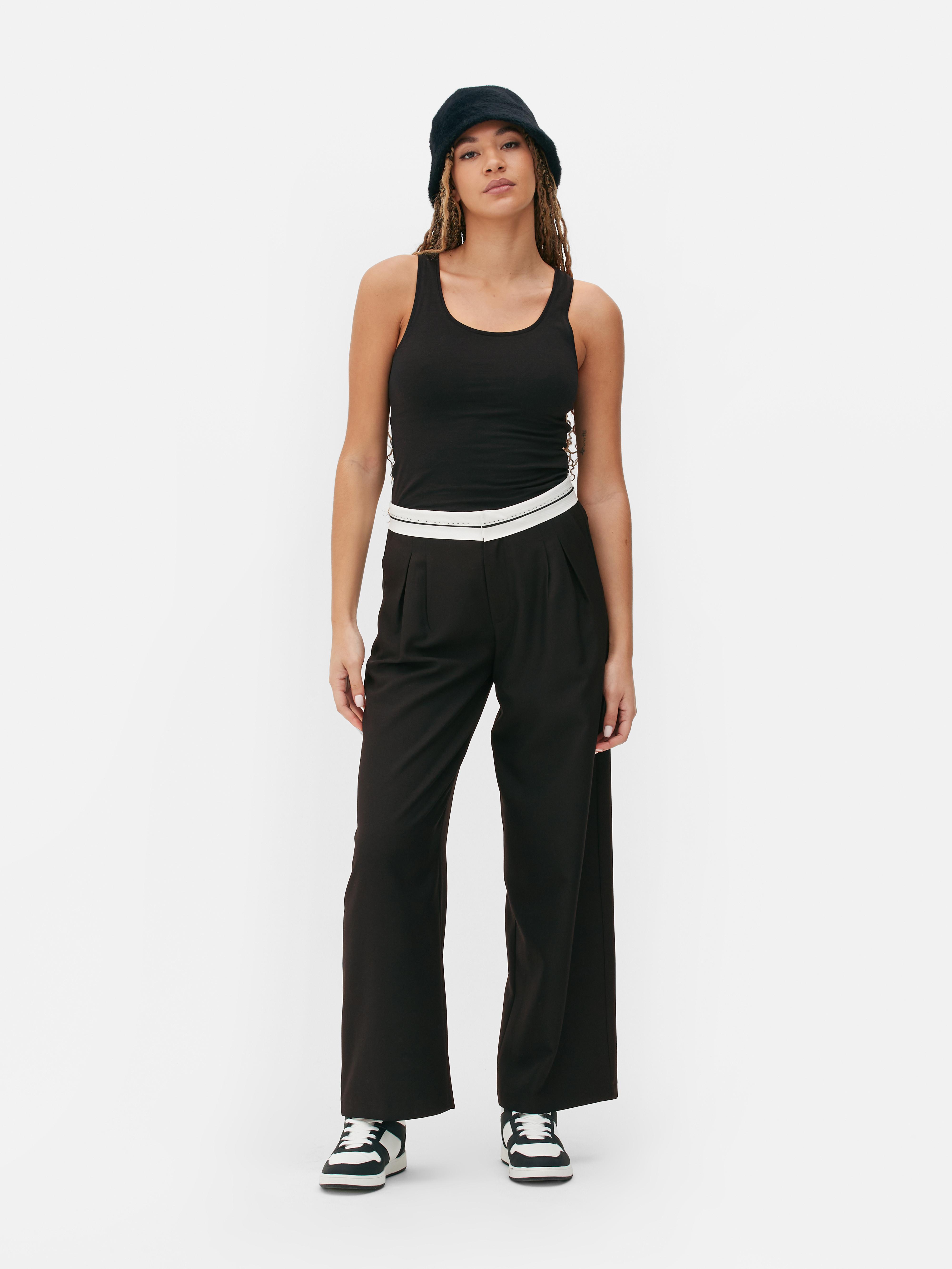 Rib Cropped Tank Top