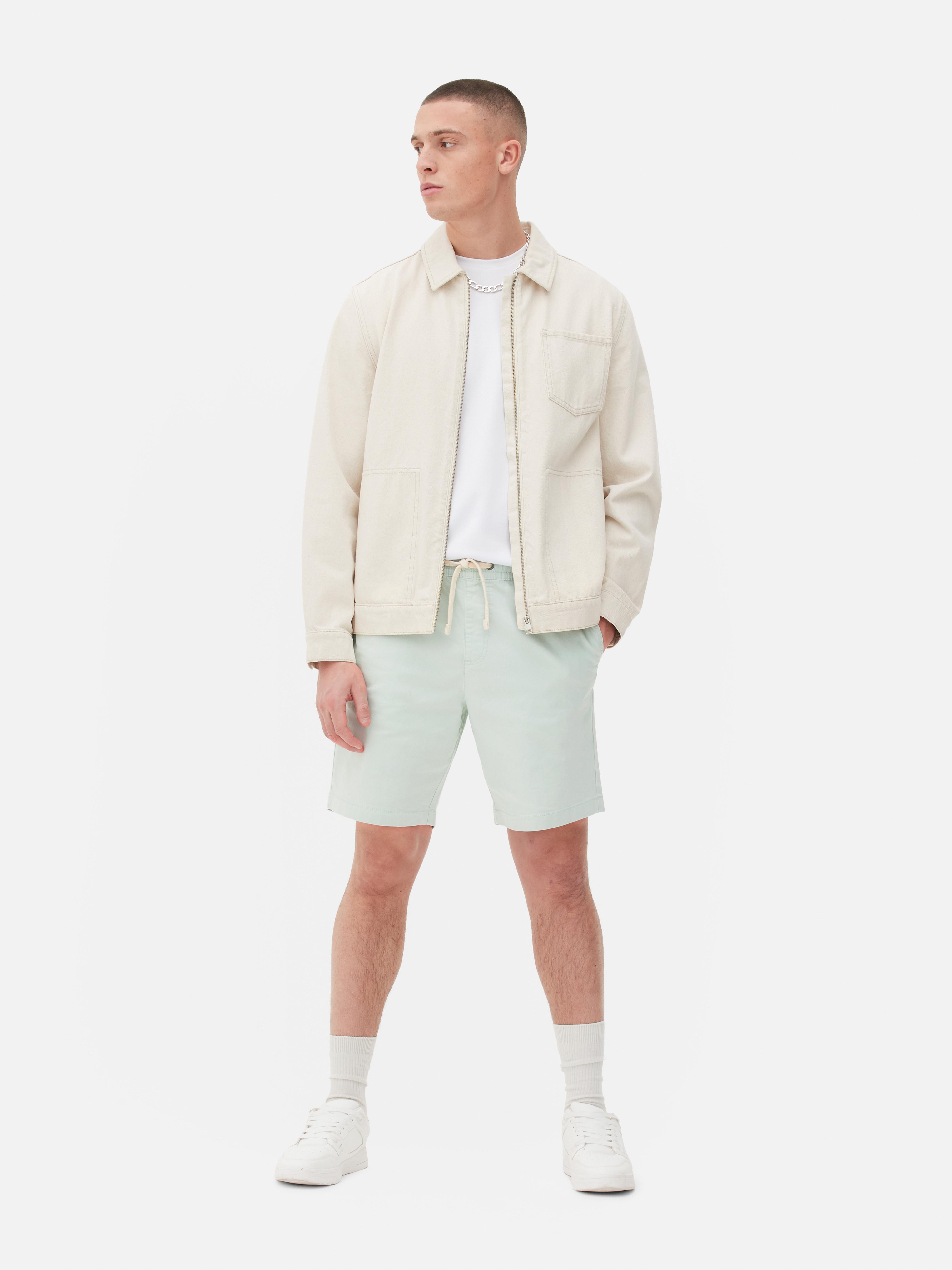 Bermudashorts mit Kordelzug