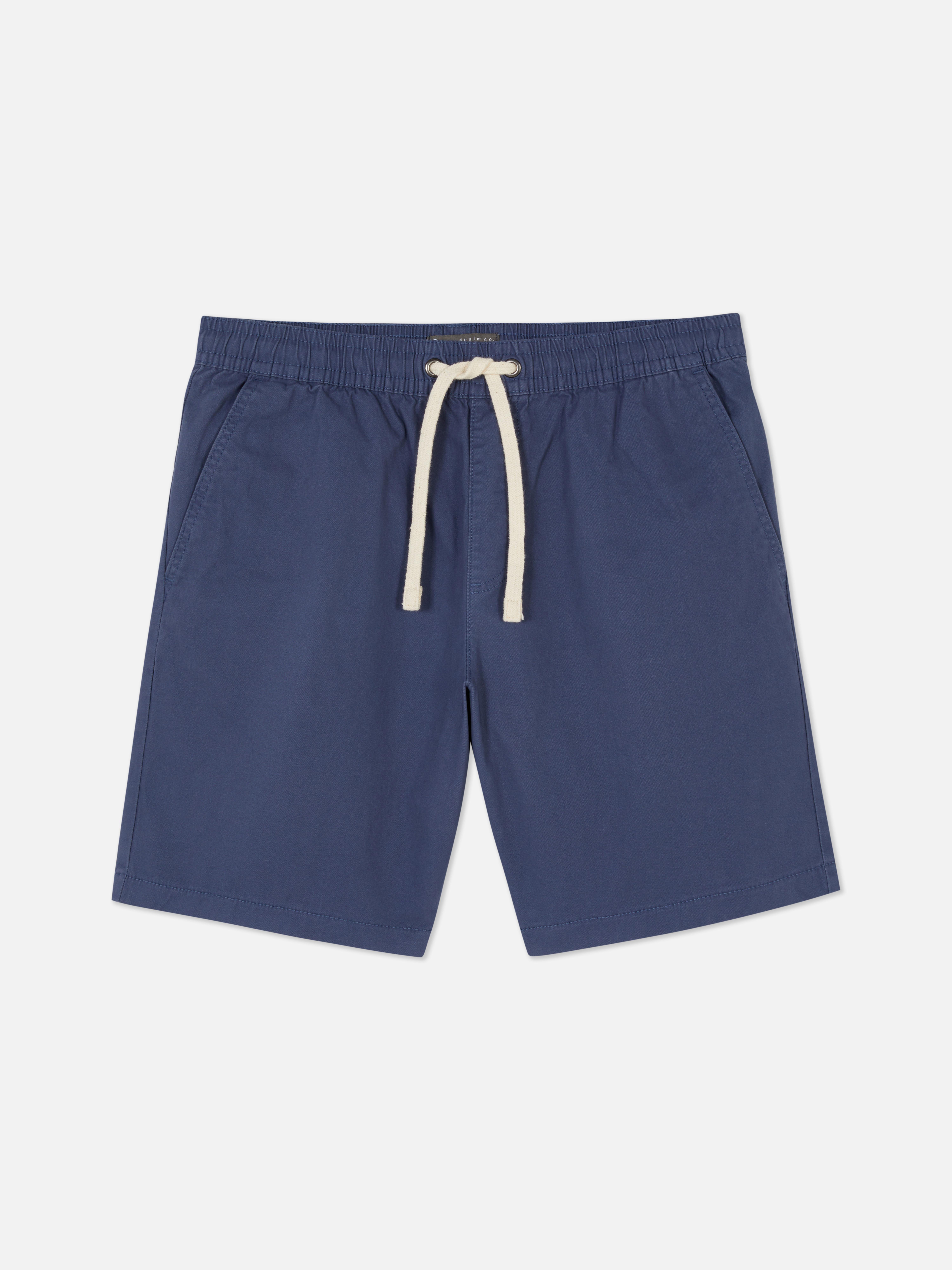 Men's Blue Drawstring Bermuda Shorts Primark