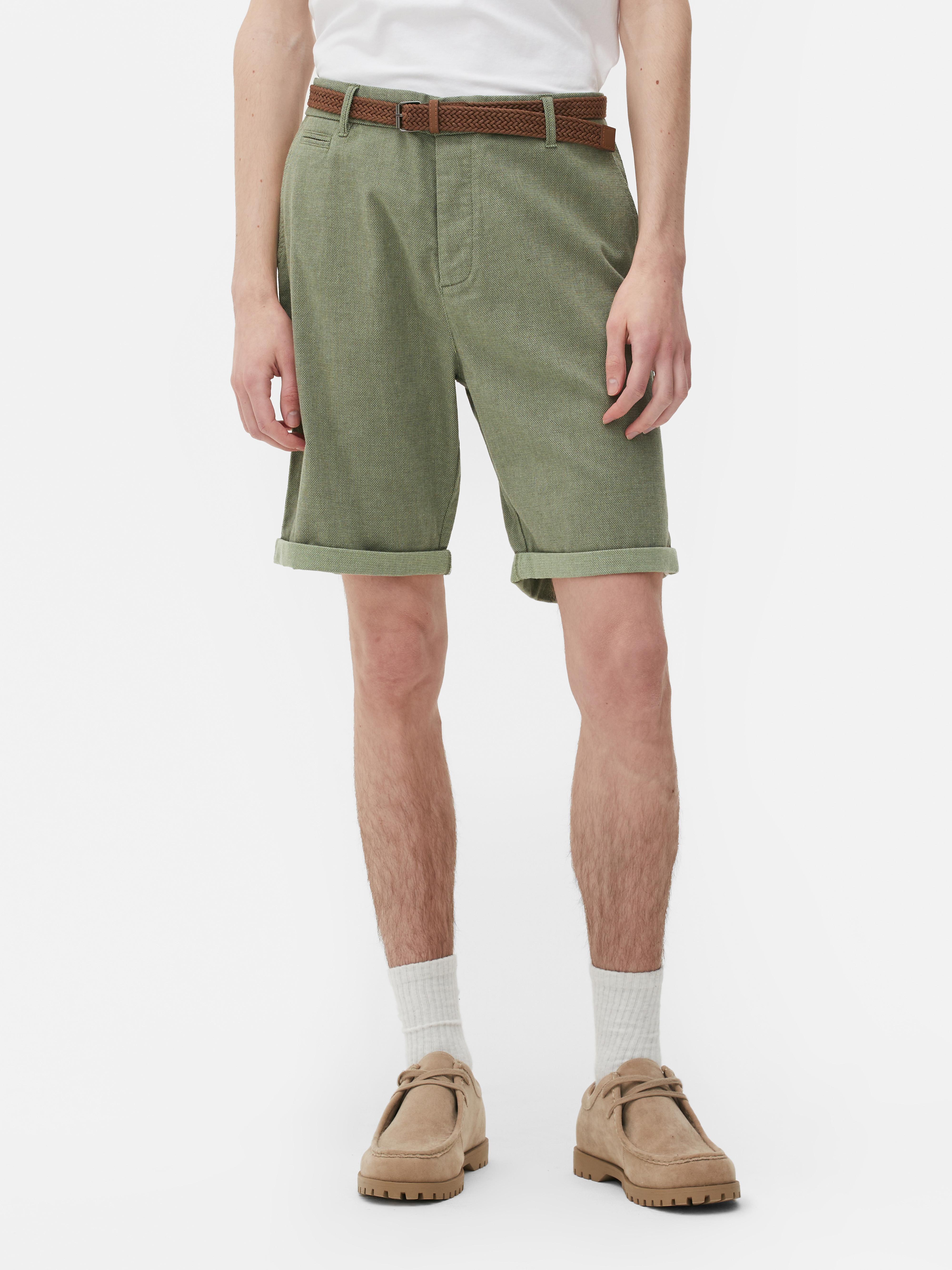 Khaki on sale shorts primark