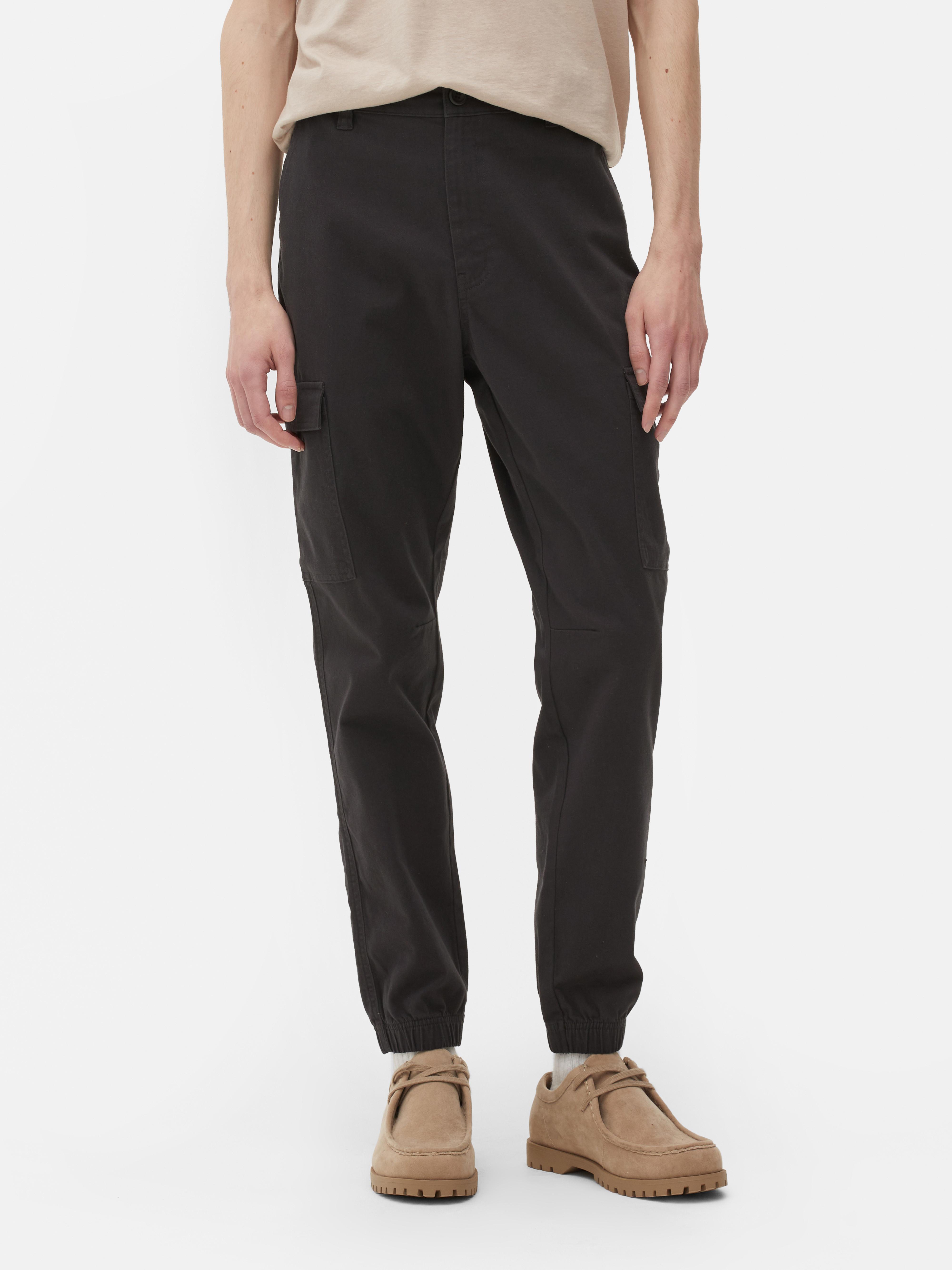 Cuff Leg Cargo Joggers