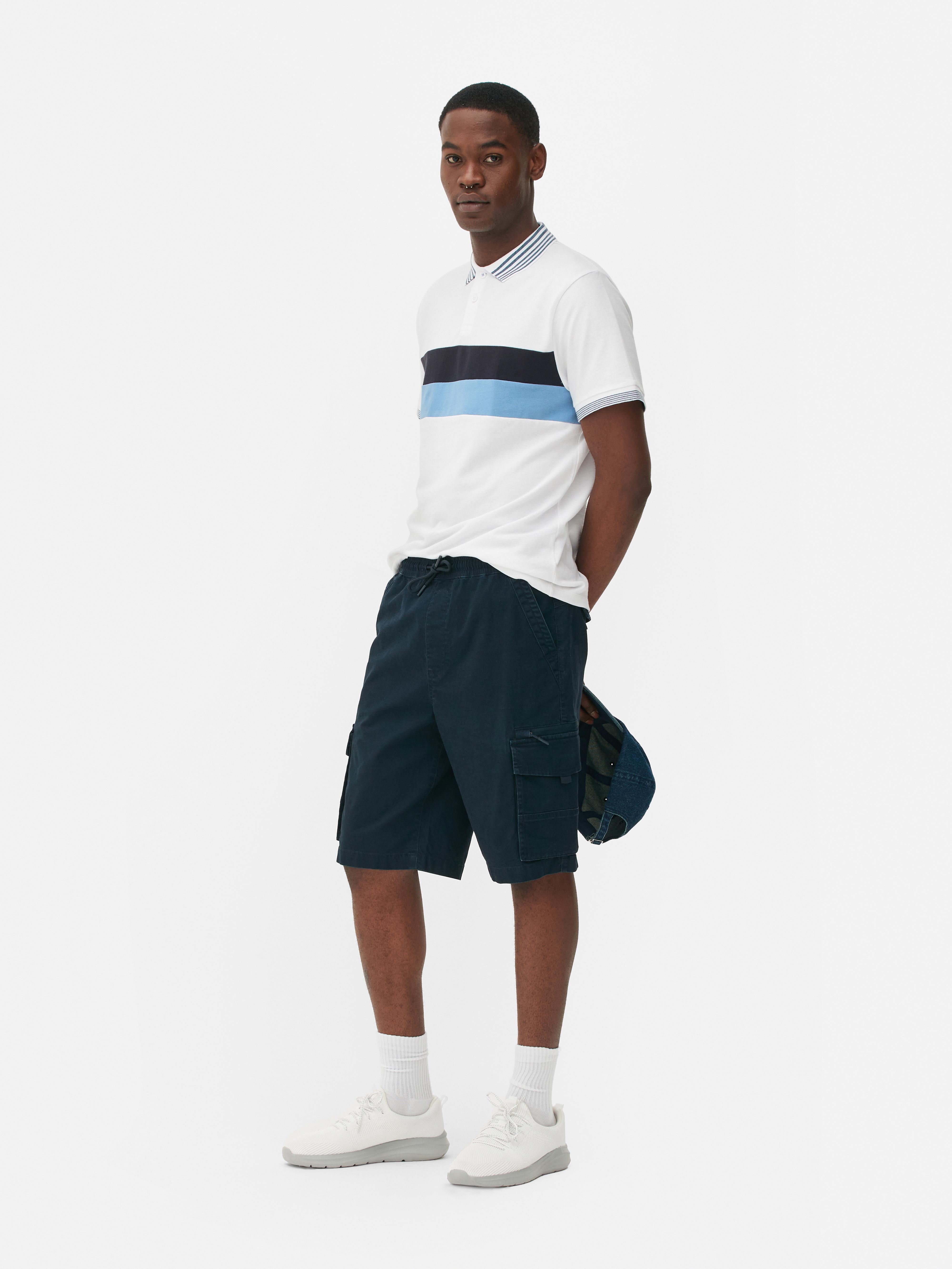 Drawstring Cargo Shorts