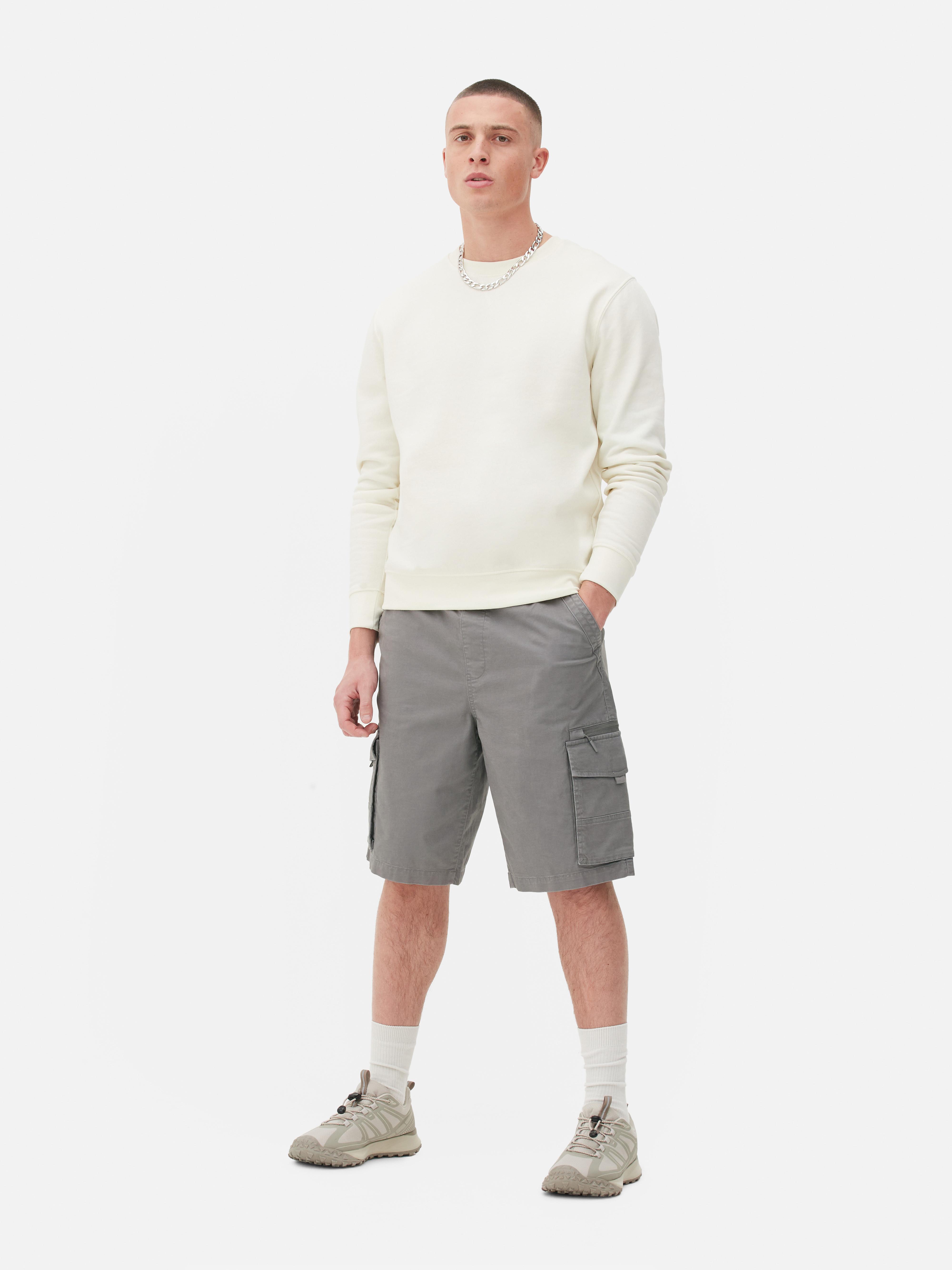 Drawstring Cargo Shorts