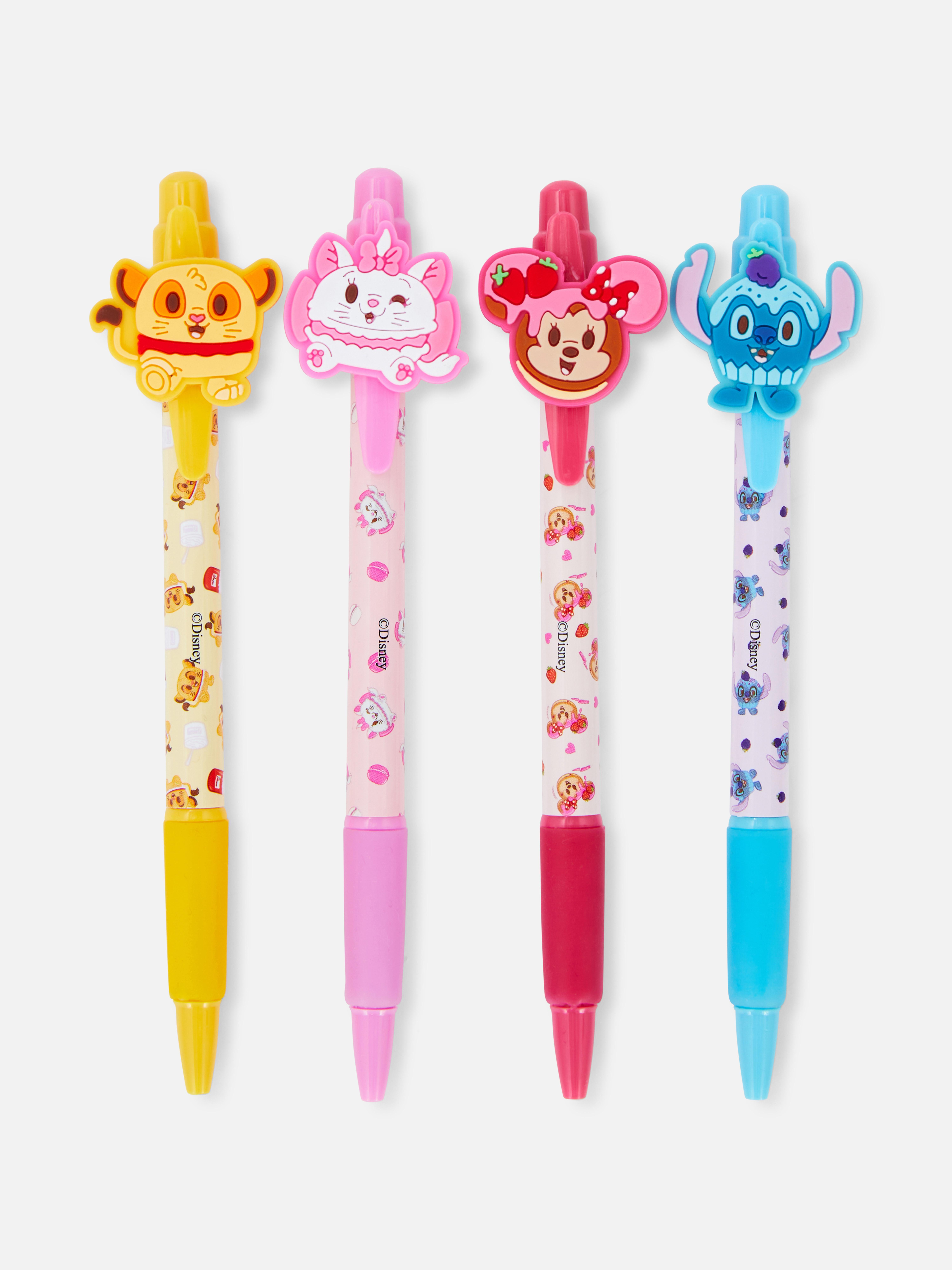 Lot de 4 stylos Disney Munchlings