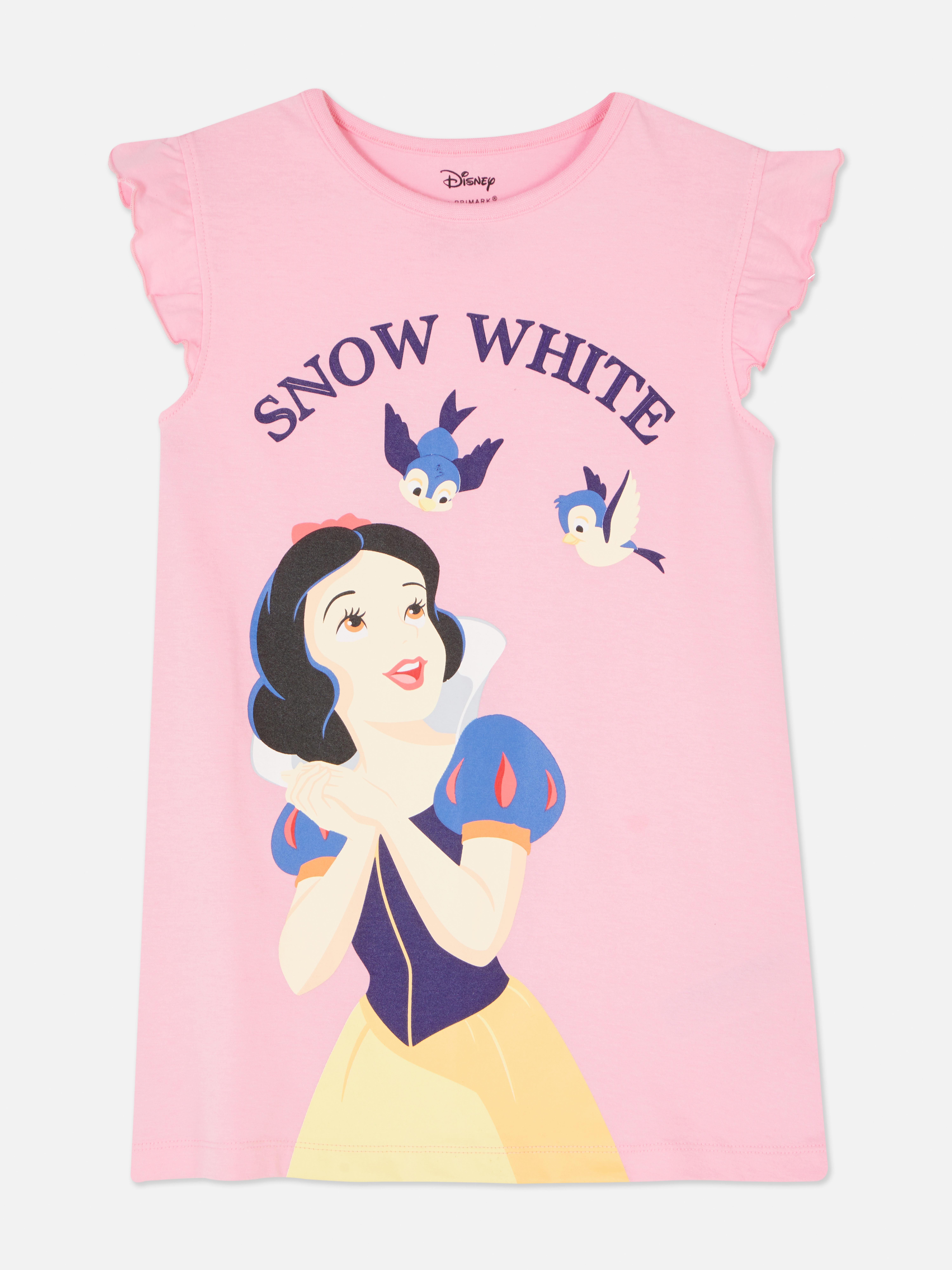 T-shirt da notte con volant Biancaneve Disney