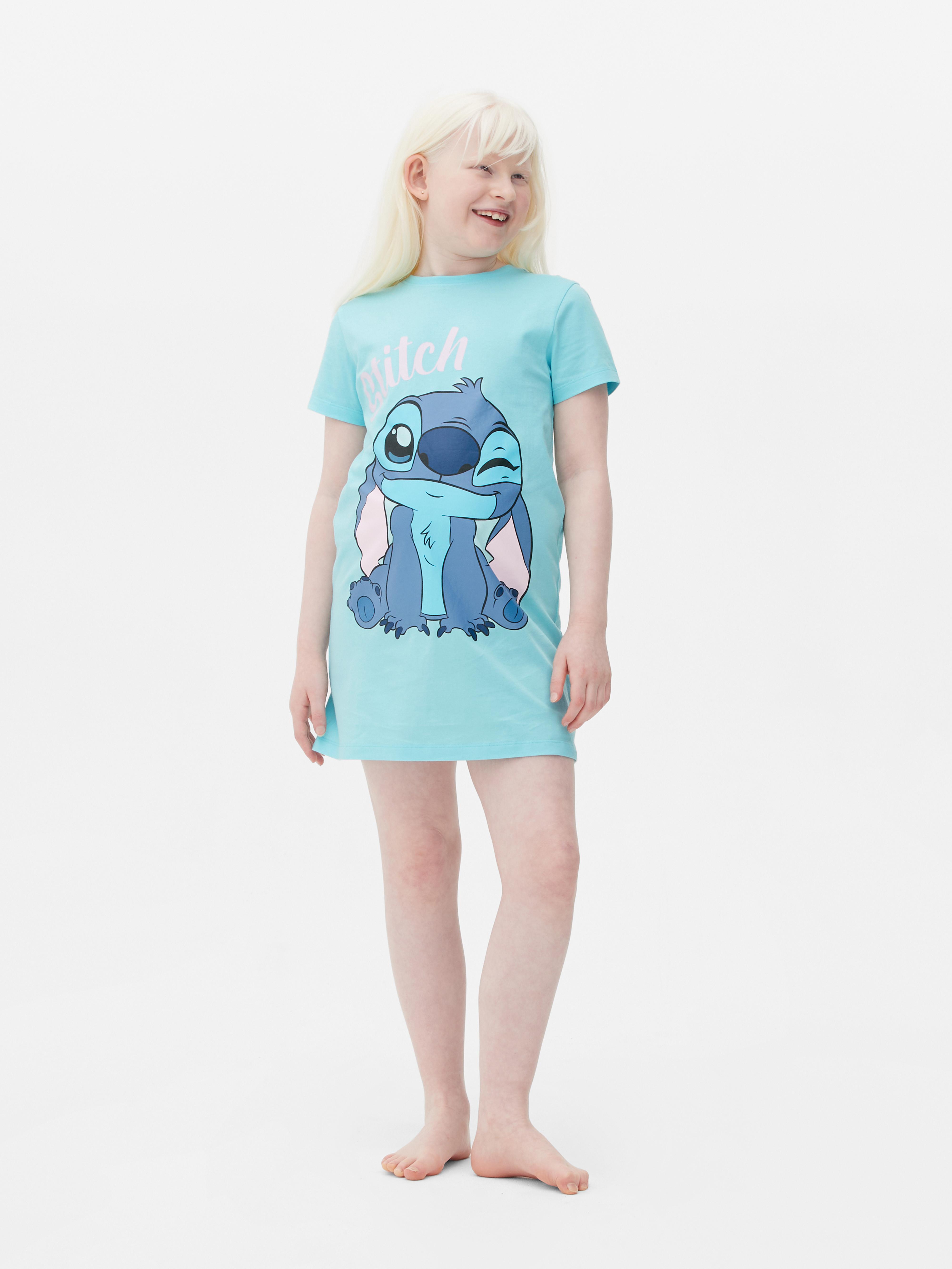 T-shirt da notte con stampa Lilo & Stitch Disney