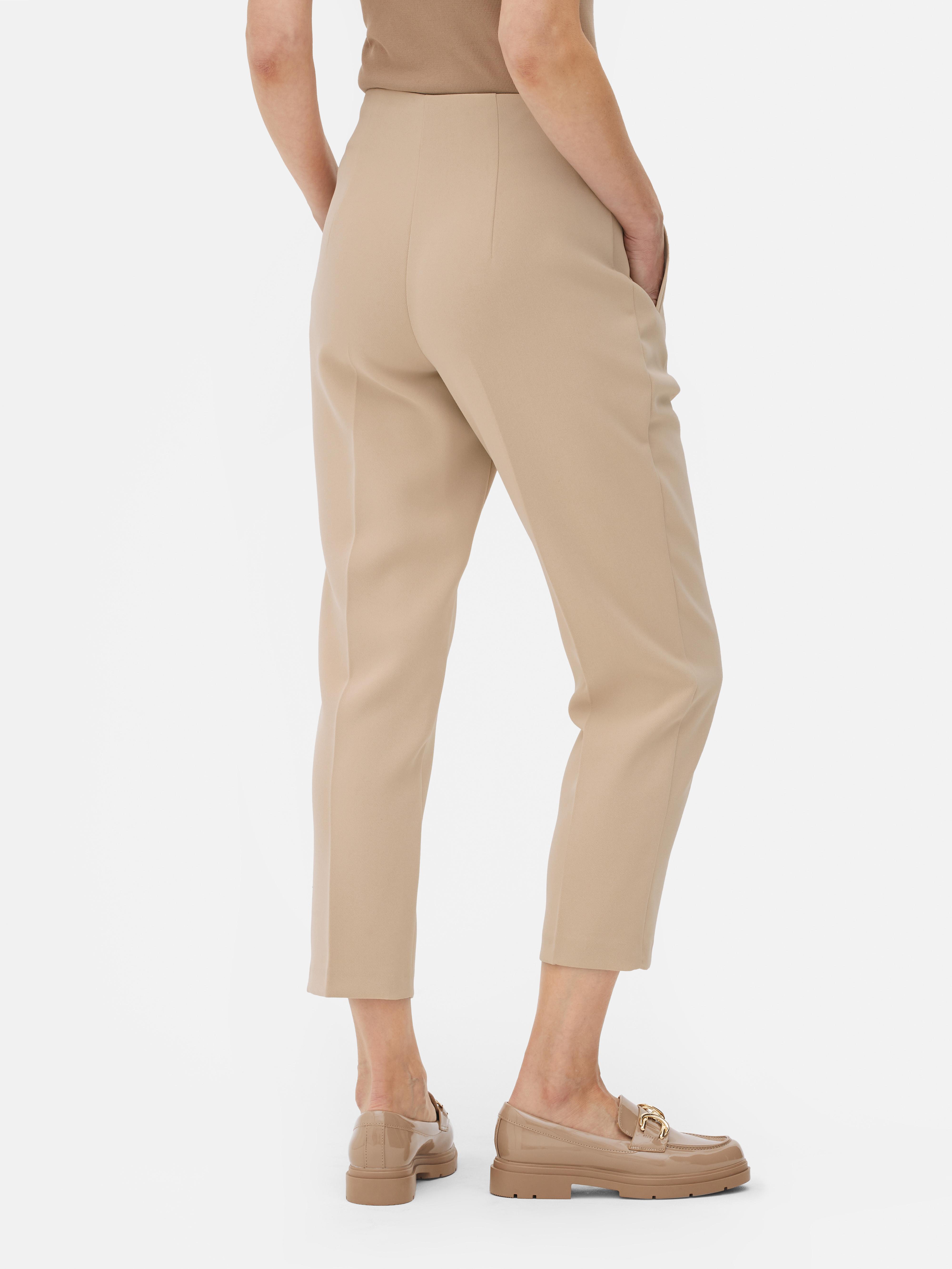 High waisted clearance slim fit pants