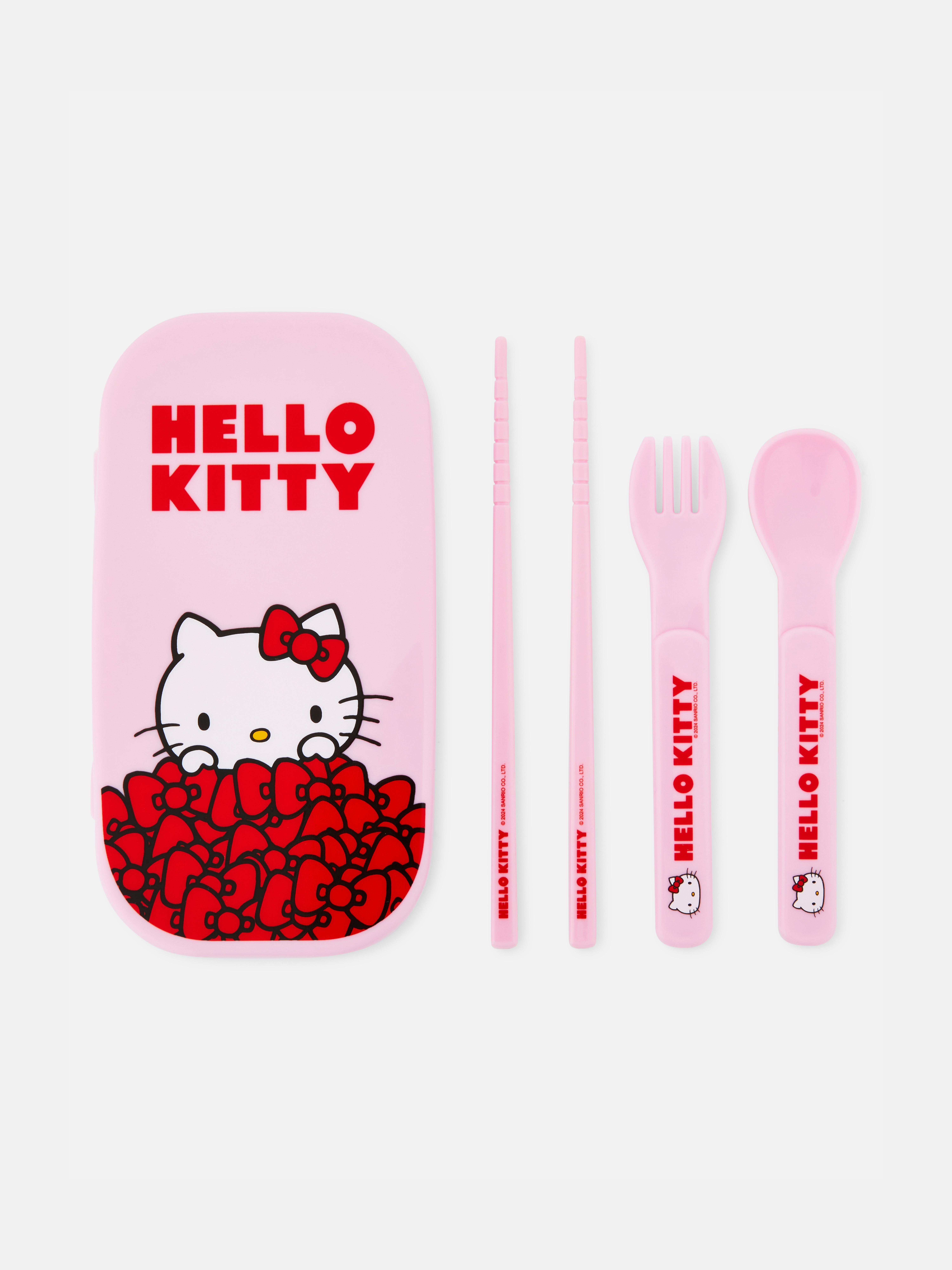 Hello Kitty 50th Anniversary Travel Cutlery Set
