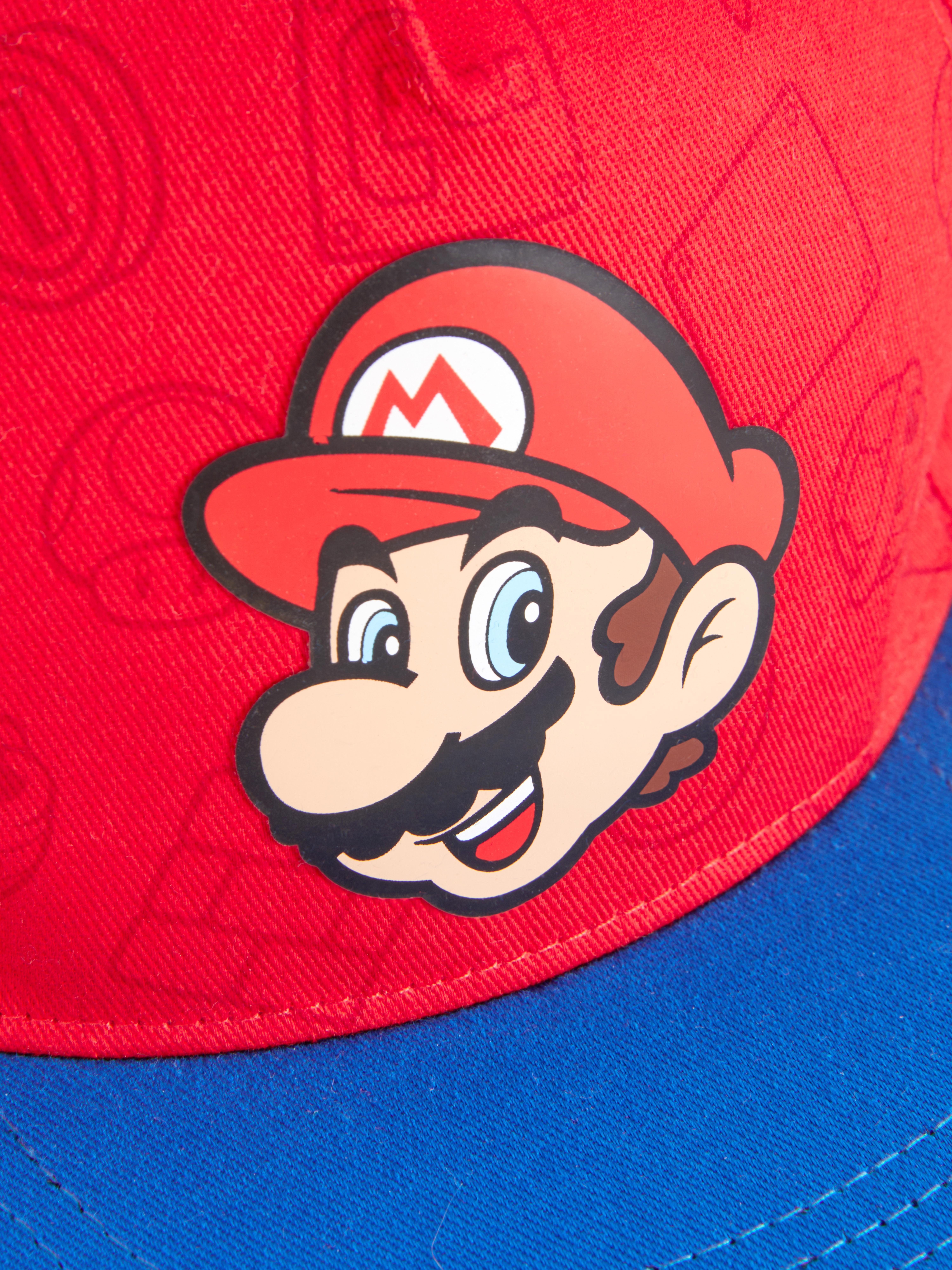 Cappellino con stampa Super Mario