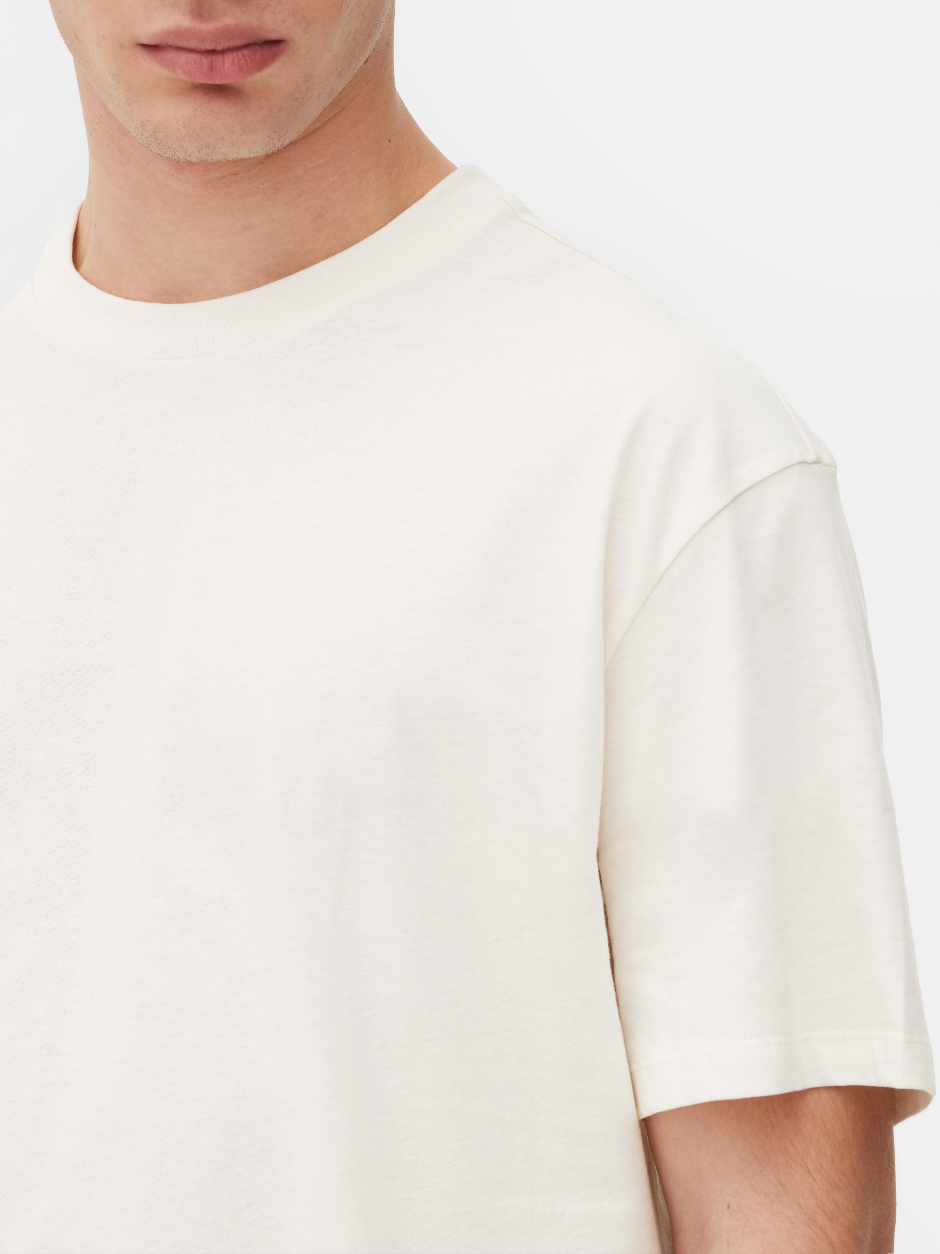 Tricou din bumbac cu croi lejer
