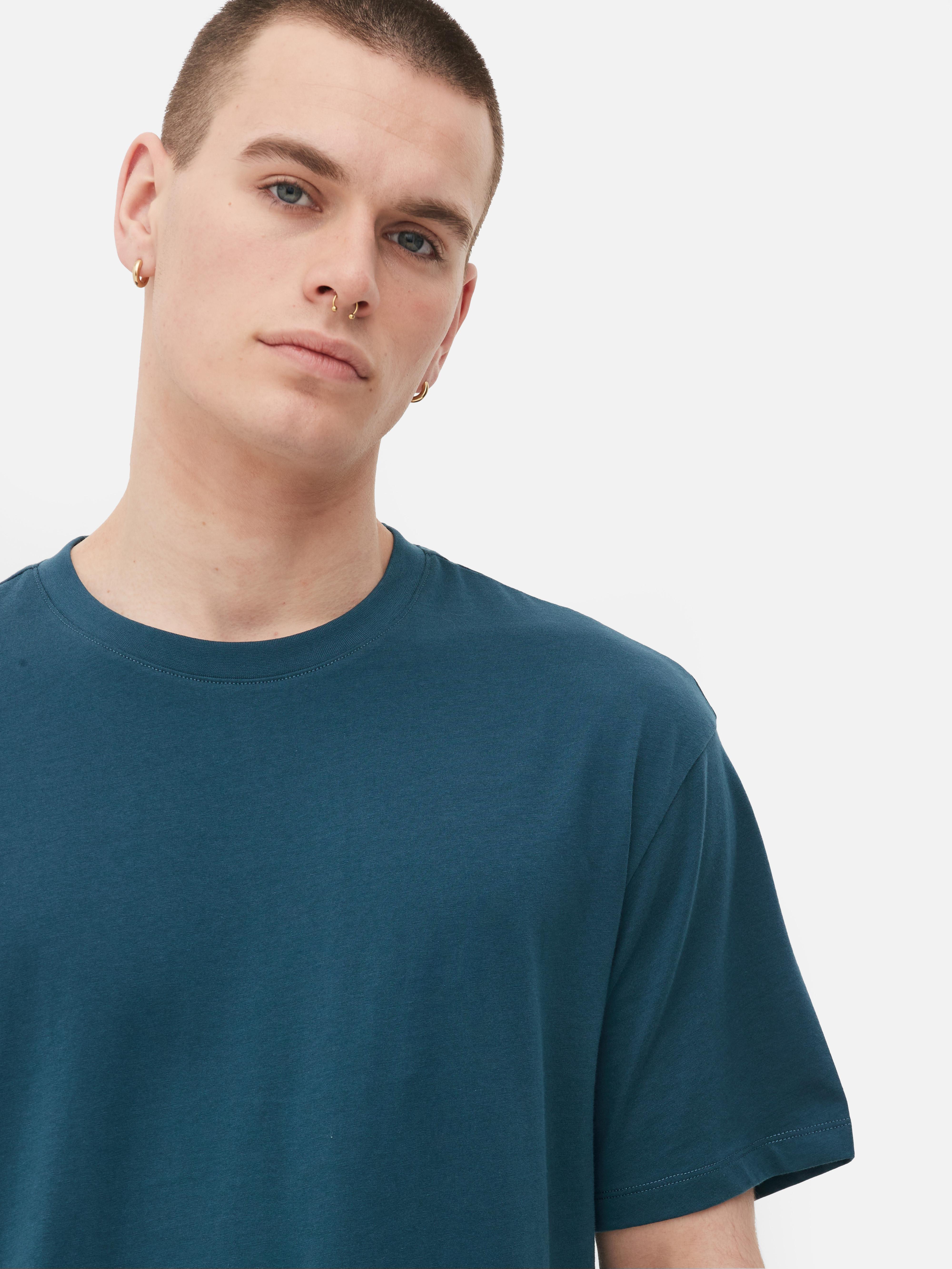 Tricou din bumbac cu croi lejer