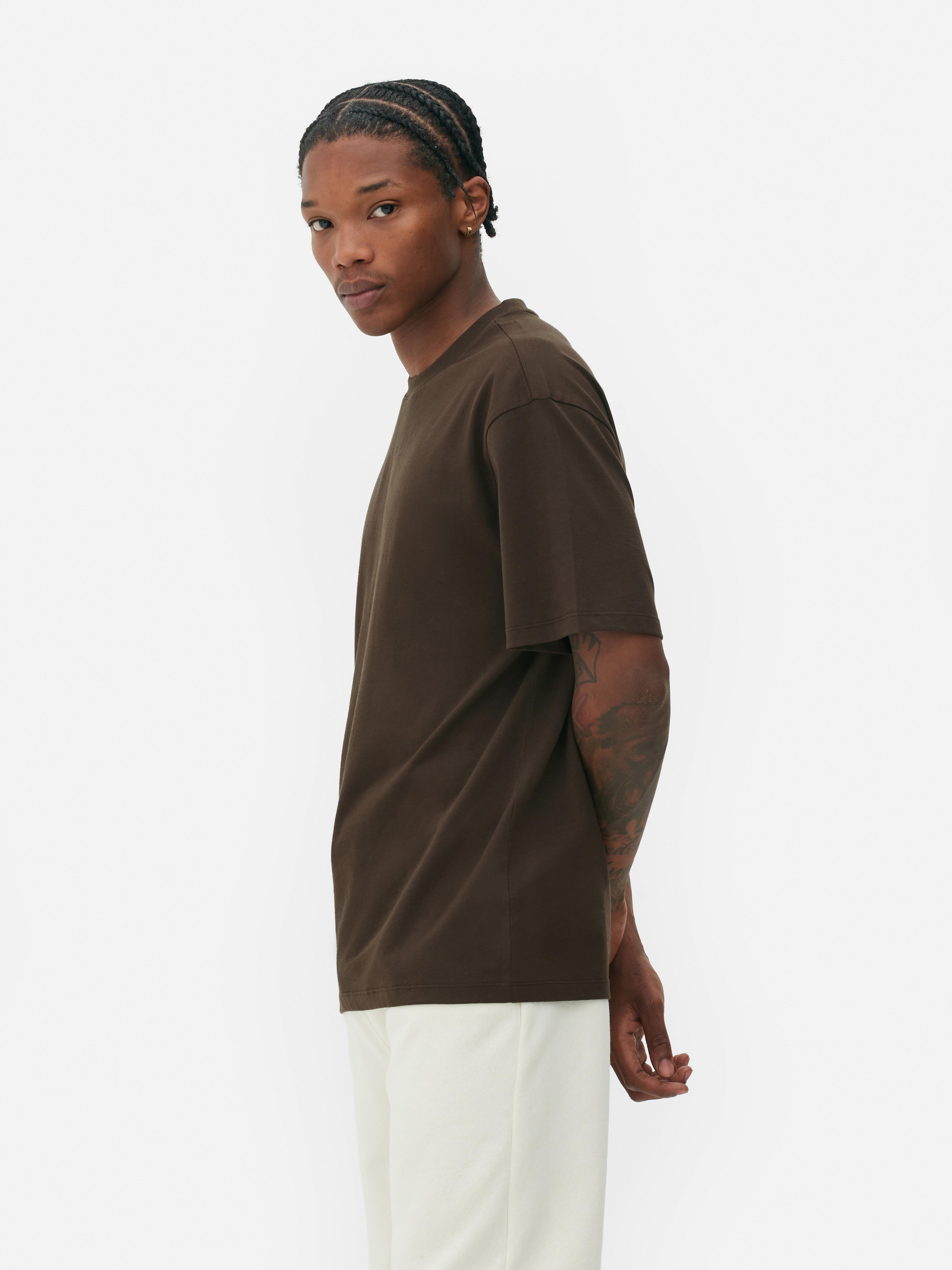 Tricou din bumbac cu croi lejer