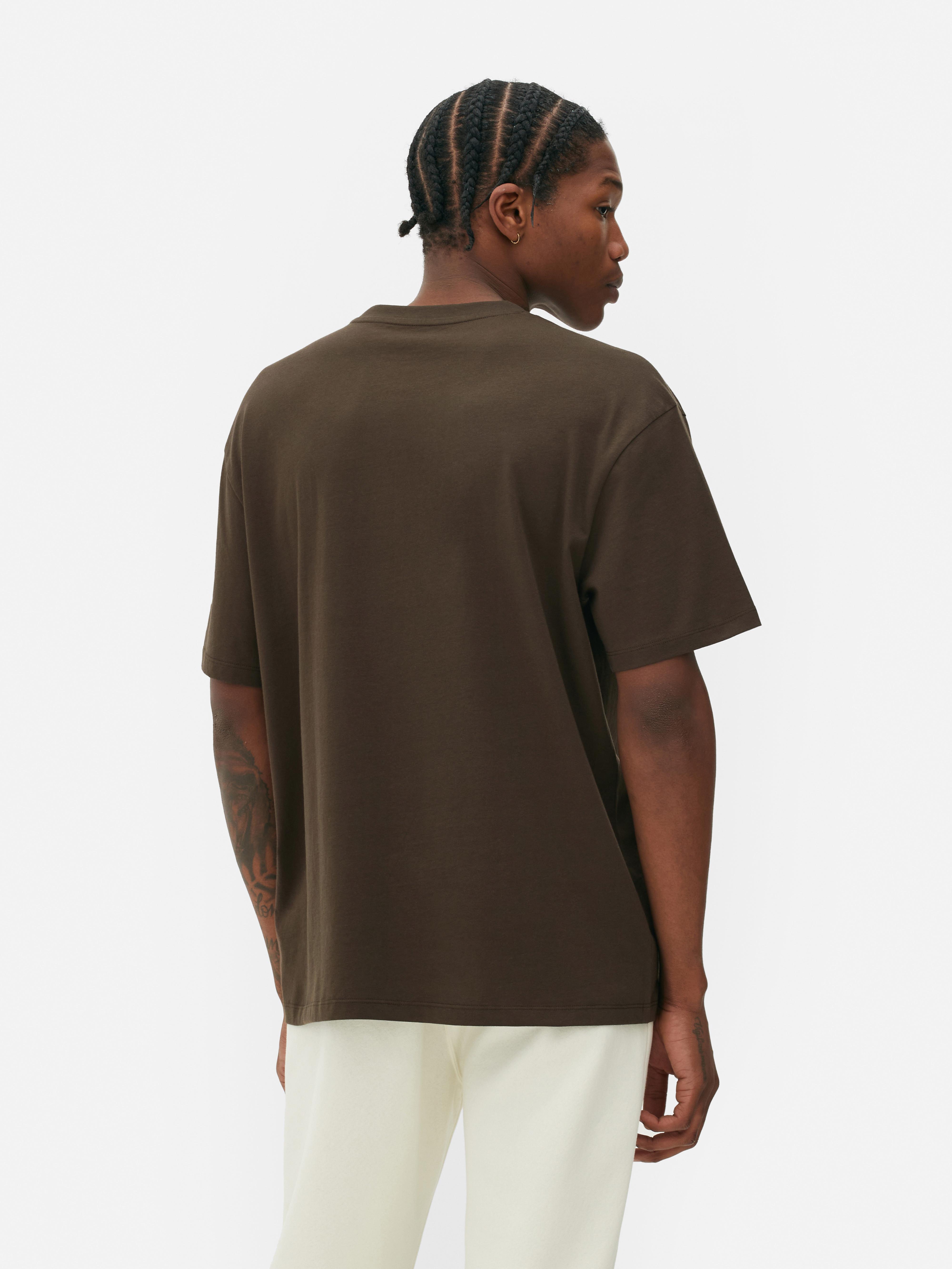 Tricou din bumbac cu croi lejer