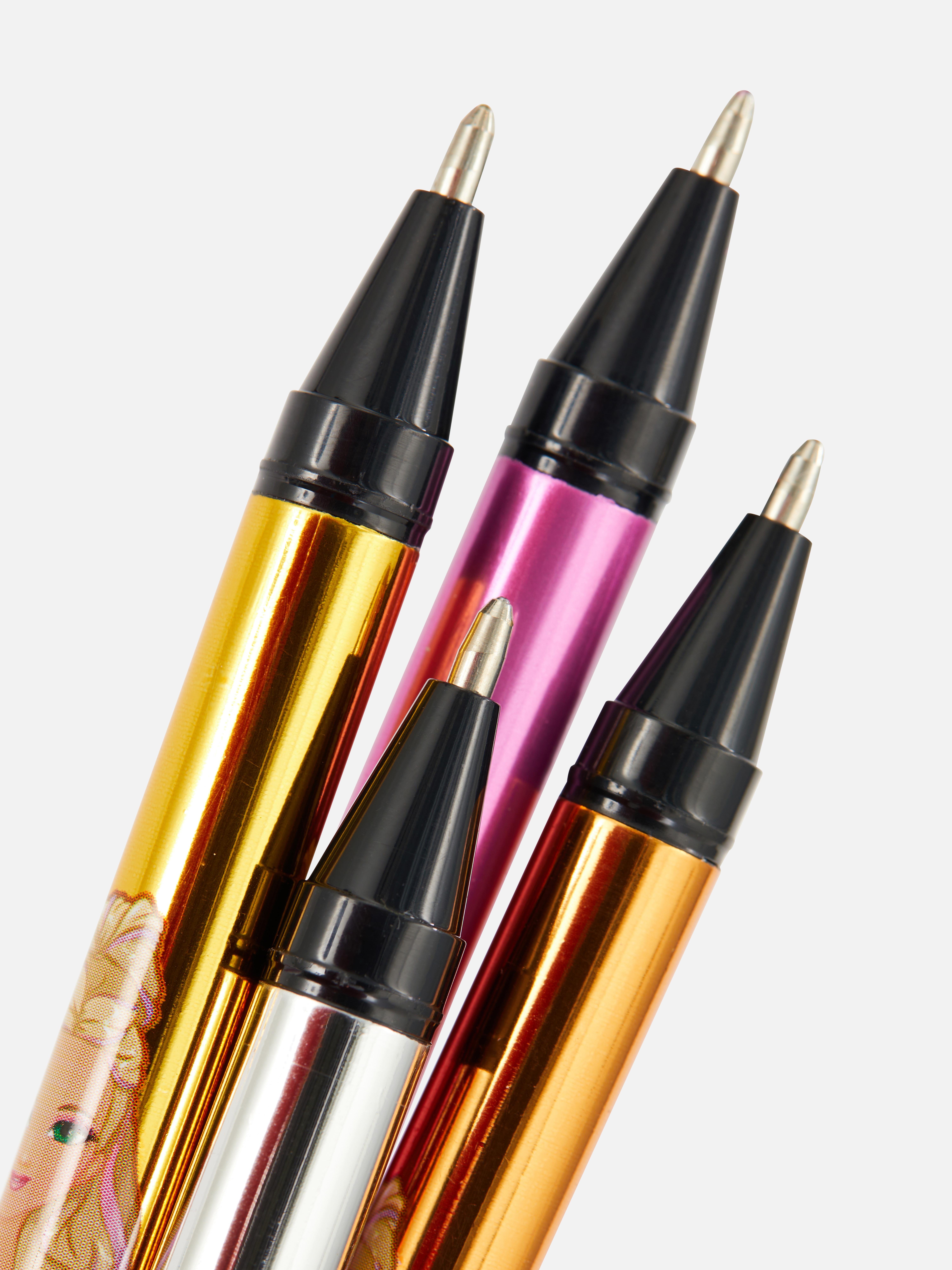 4pk Dolls Metallic Gel Pens