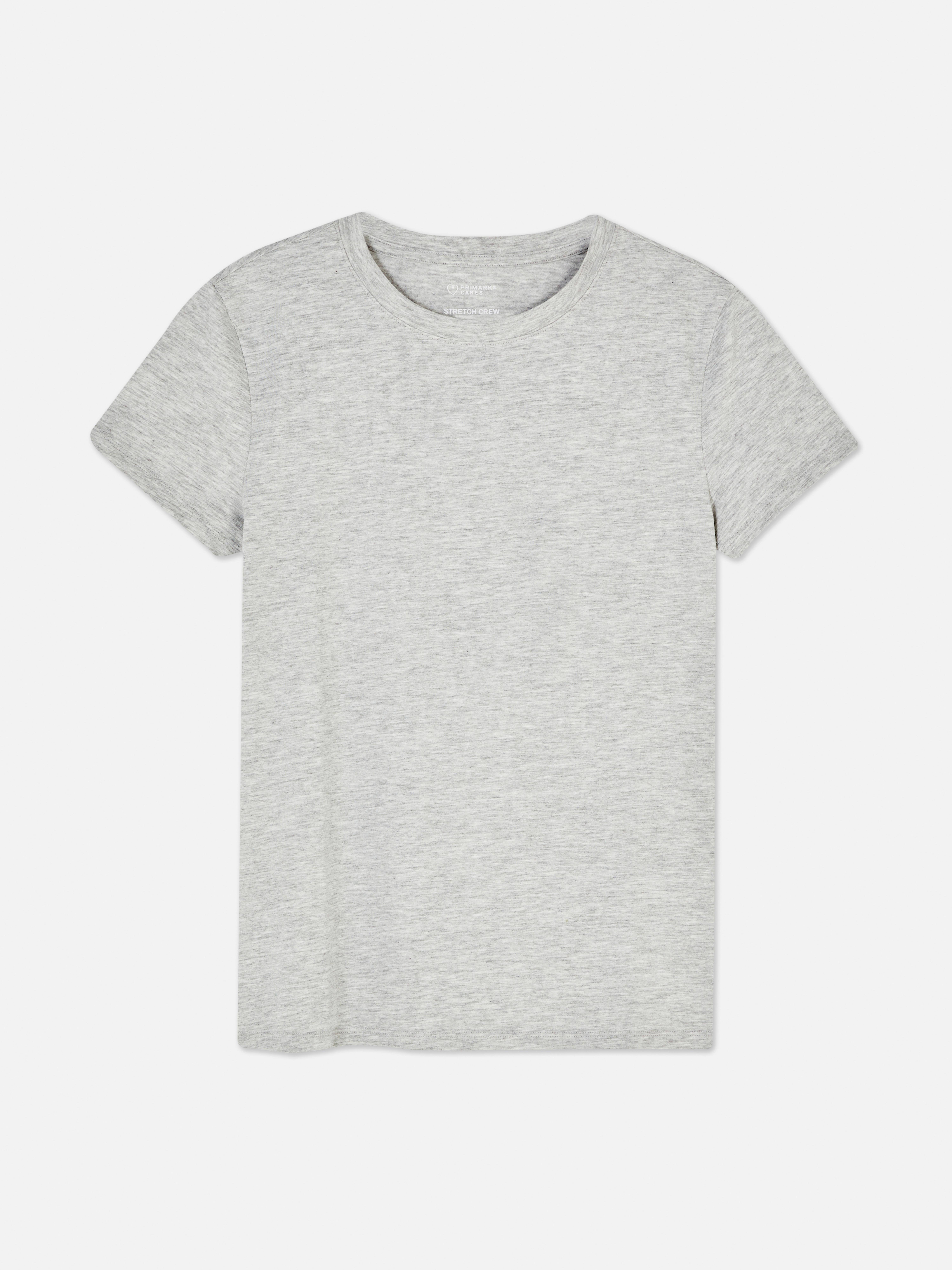 T-shirt ras du cou stretch | Primark