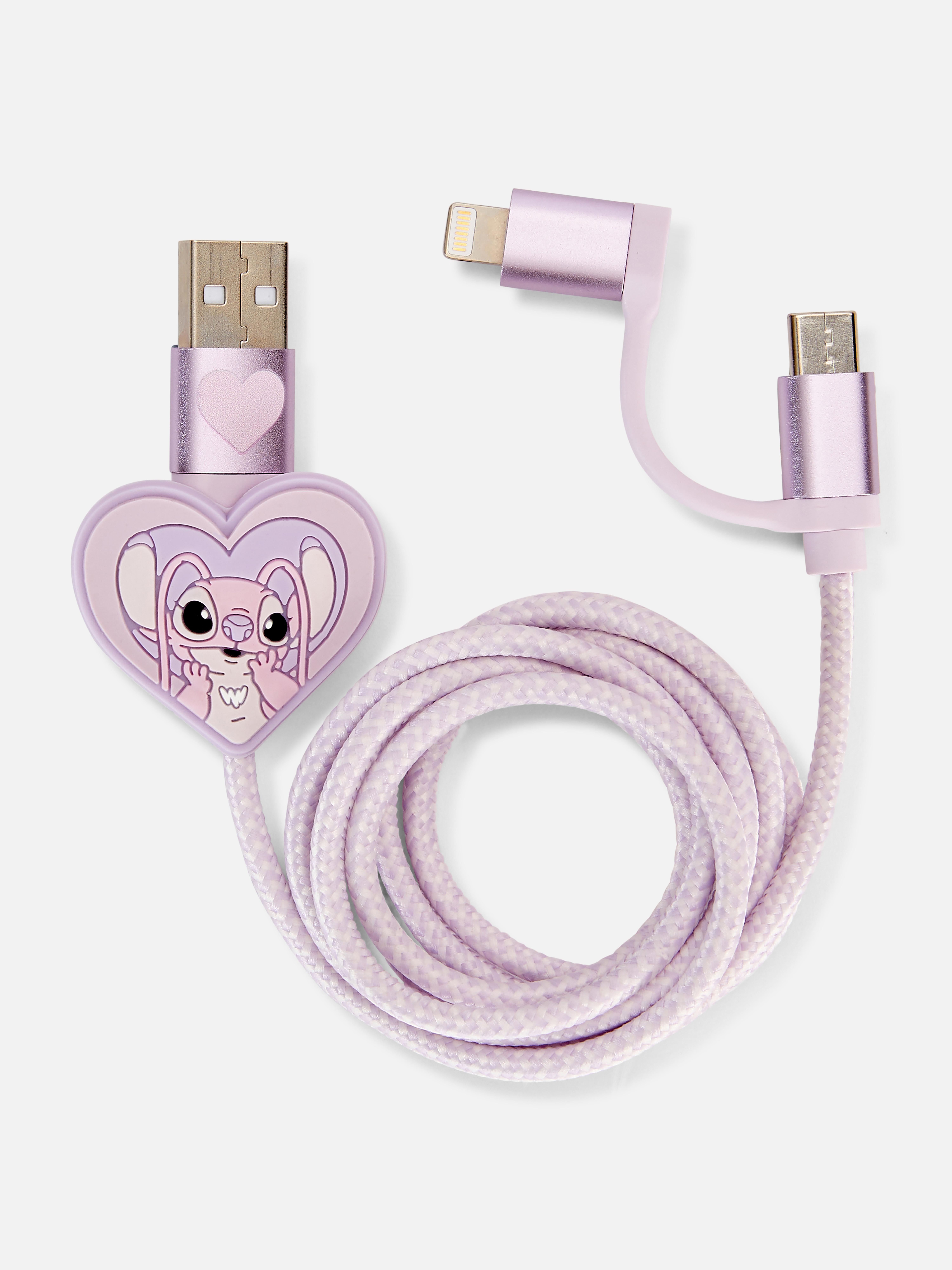 Chargeur USB Disney Lilo & Stitch Angel