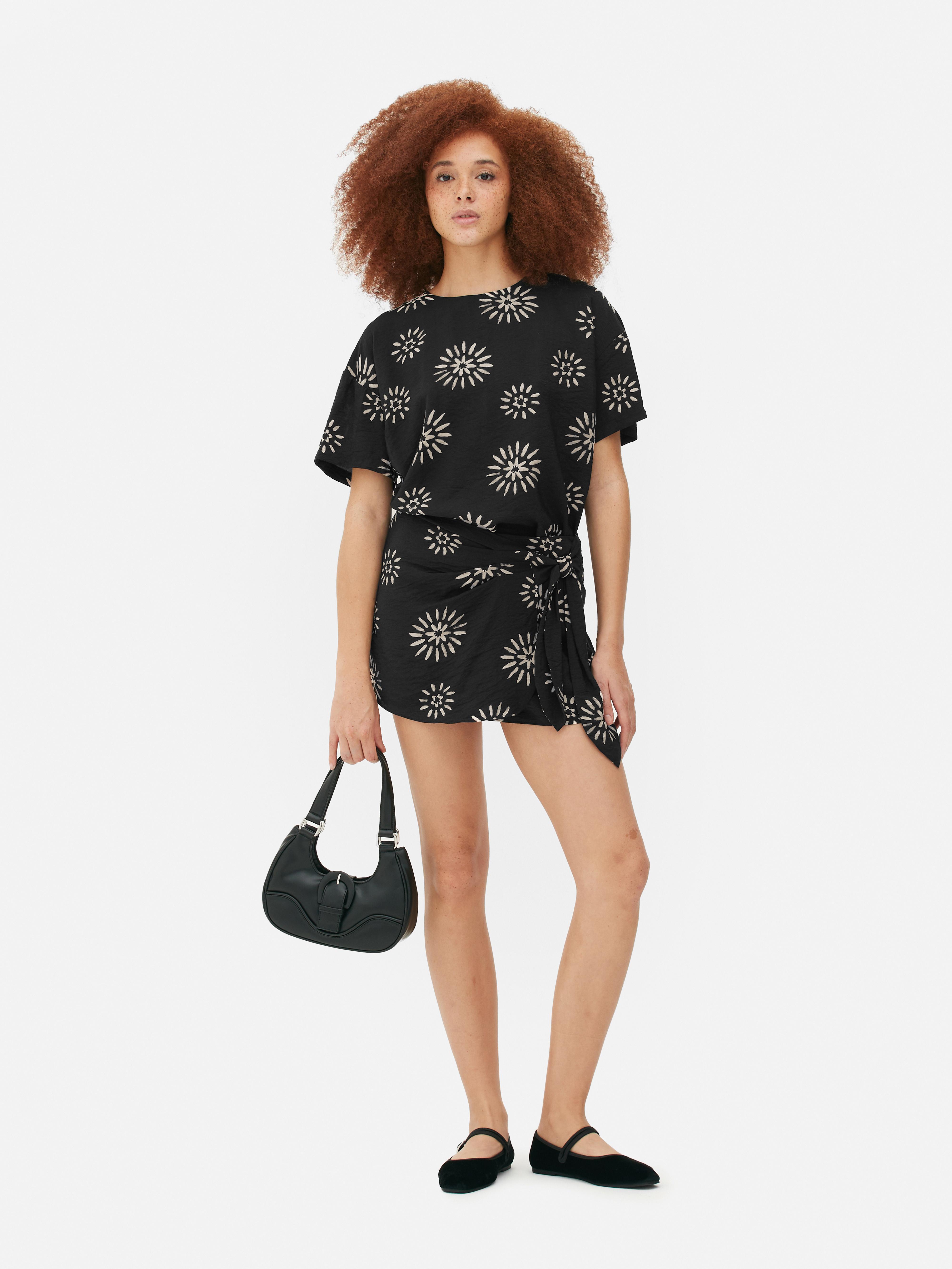 Co-ord Patterned T-shirt