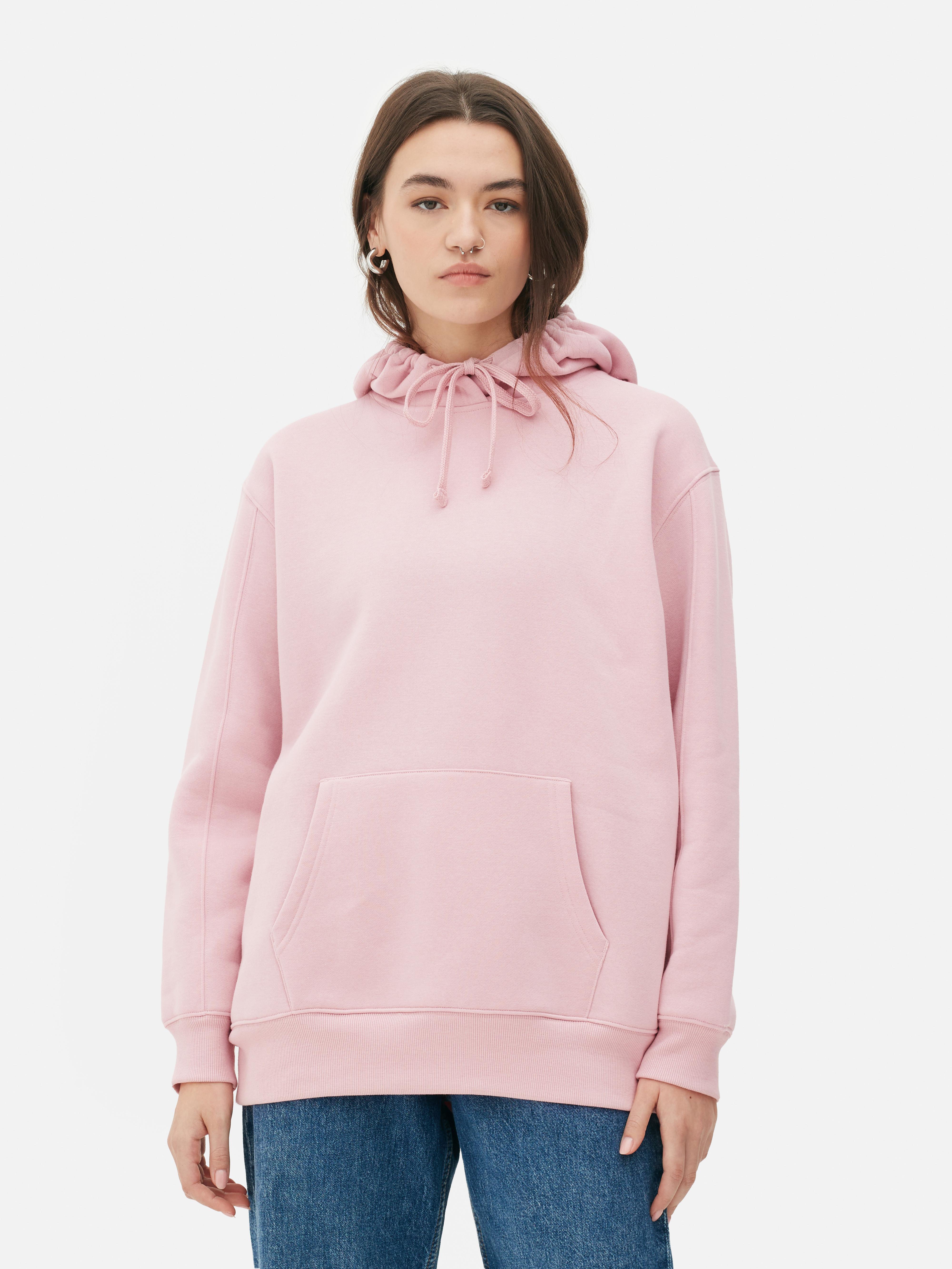 Baby Pink Oversized Fit Sweatshirt