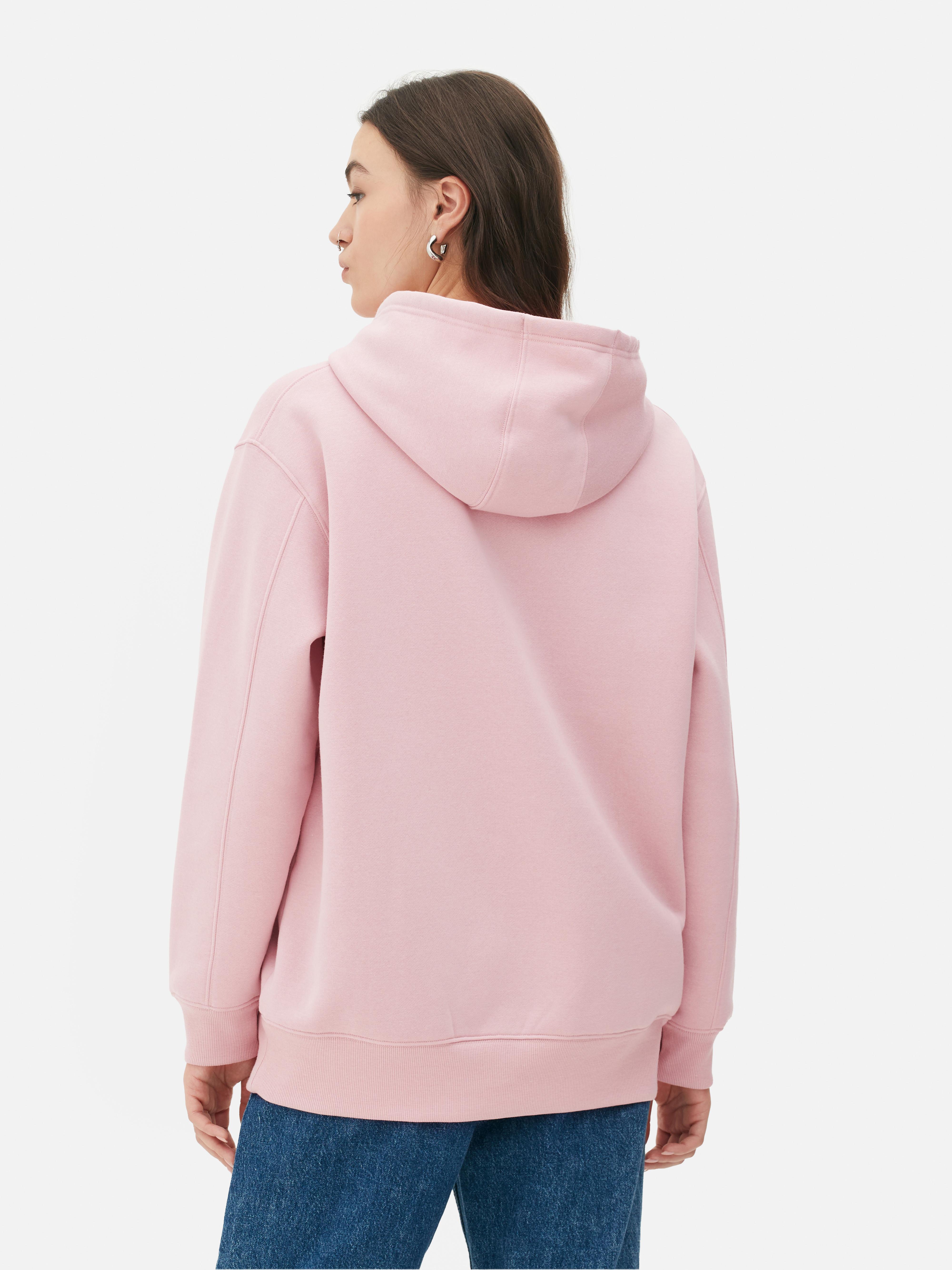 Women's Light Pink Oversize Fit Hoodie | Primark