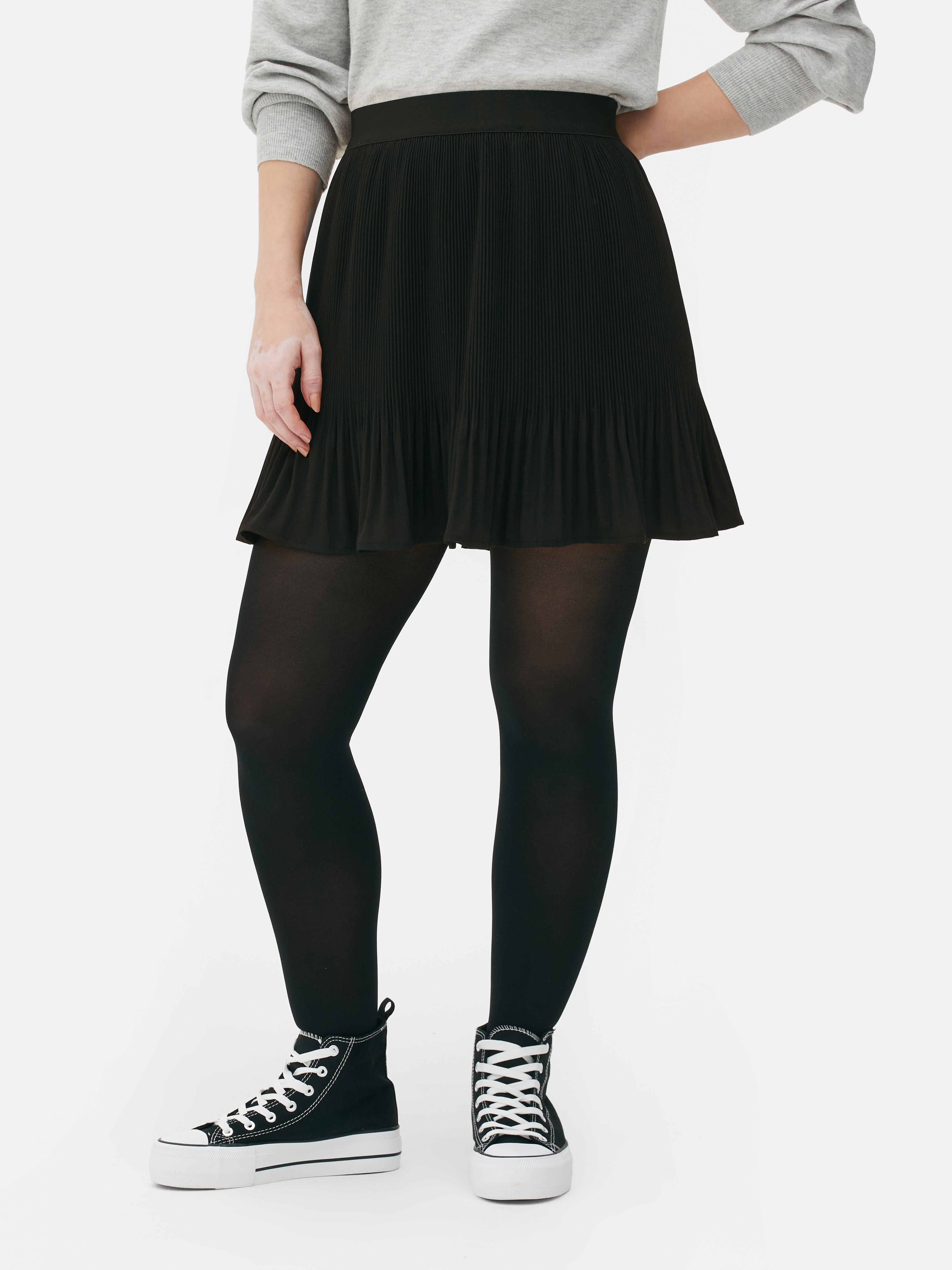 Black skirt cheap primark