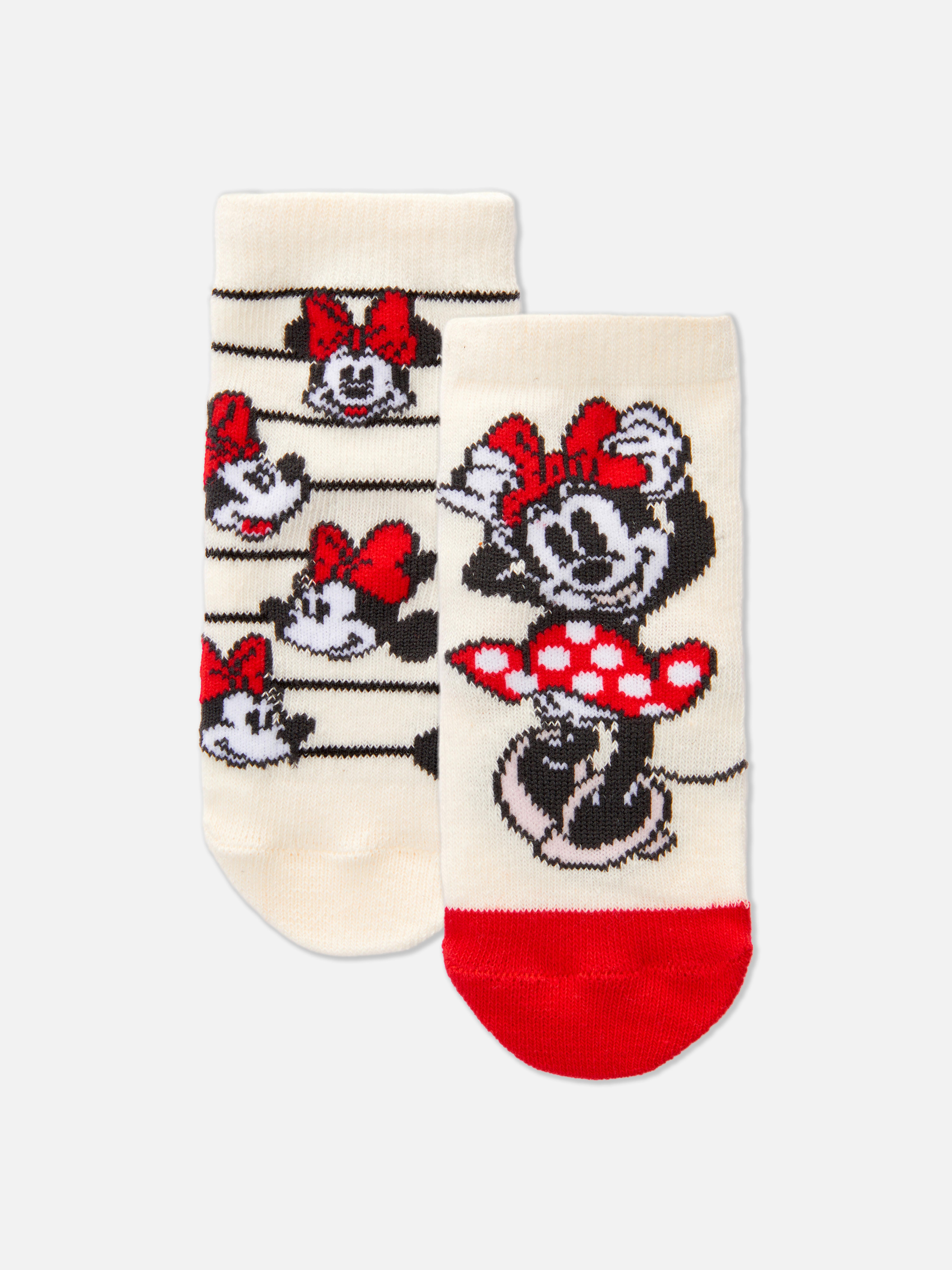 BoysGirlsUnisex Red Disney's Mickey Mouse Rattle Socks