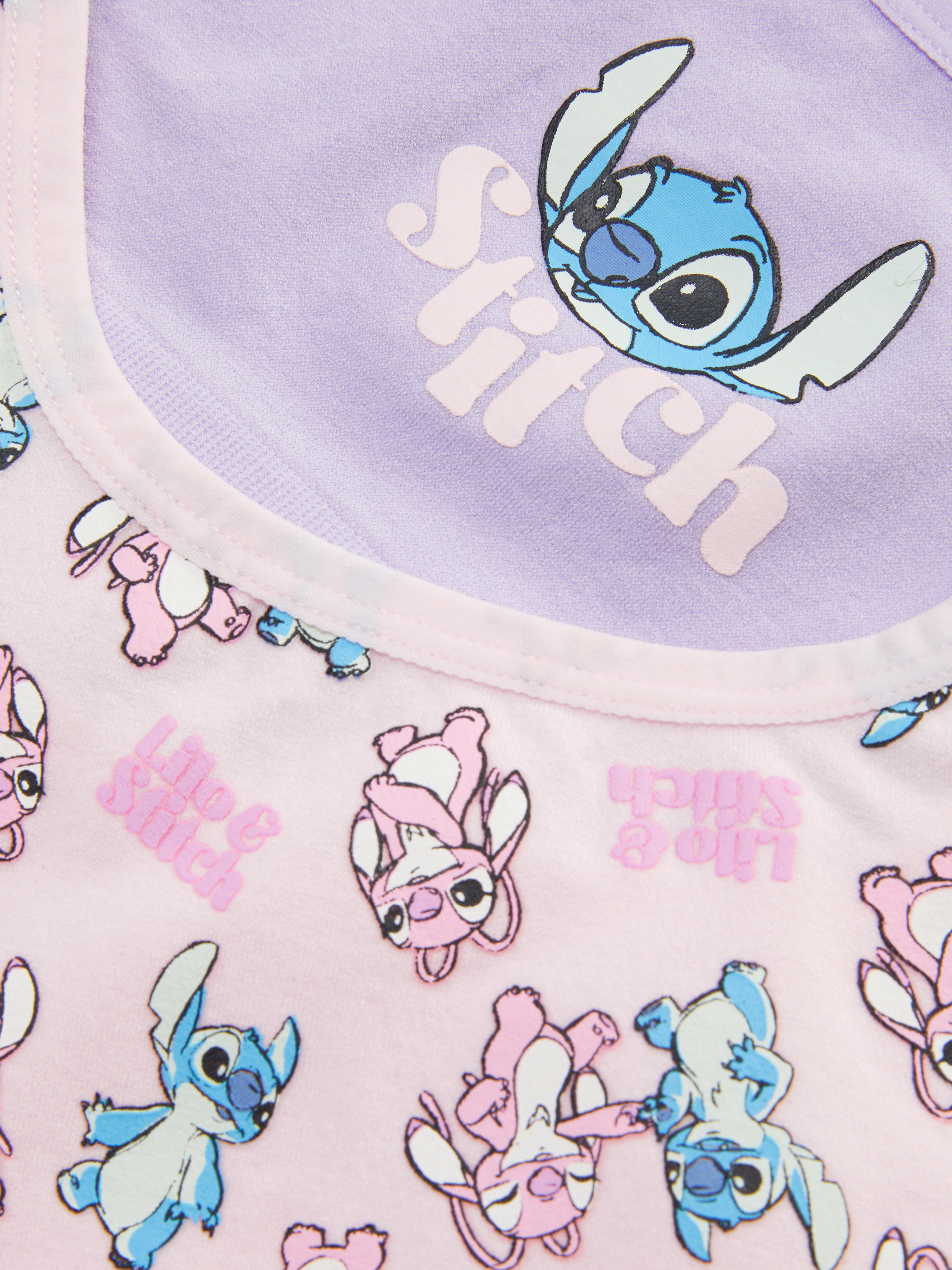 Girls Multi 2pk Disney's Lilo & Stitch Cropped Tops
