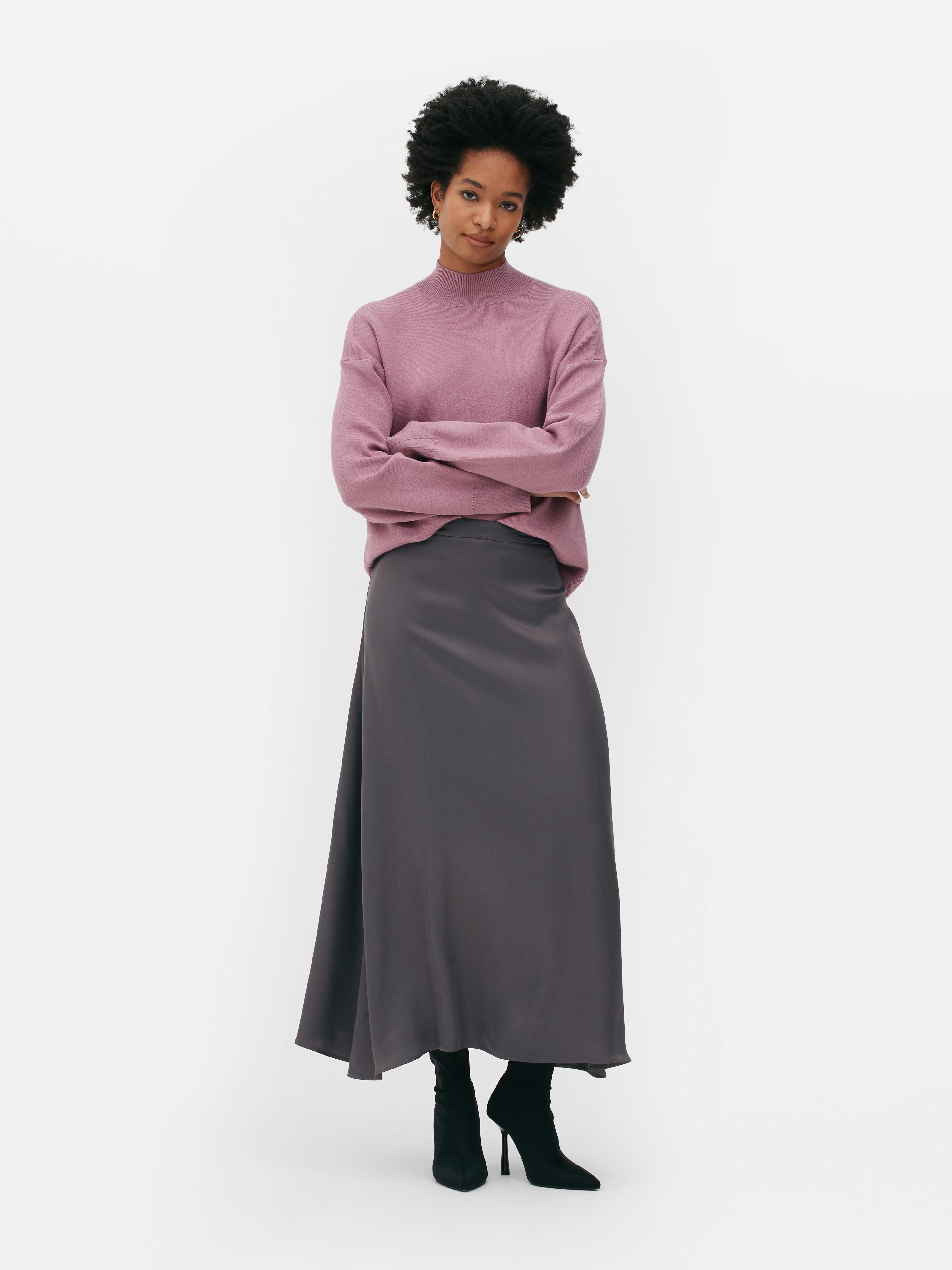 Satin 2025 skirt primark