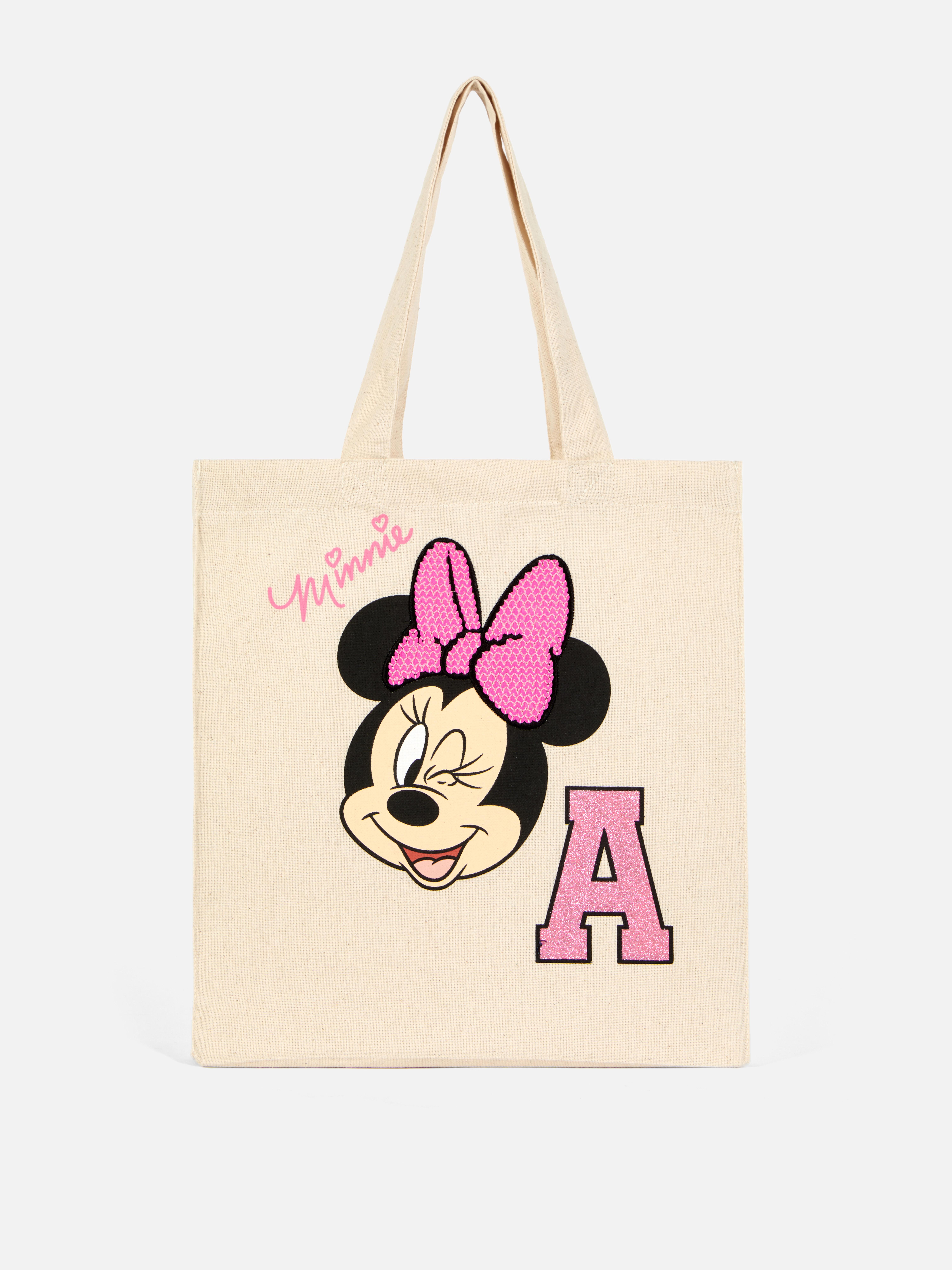 Disney’s Minnie Mouse Initial Tote Bag