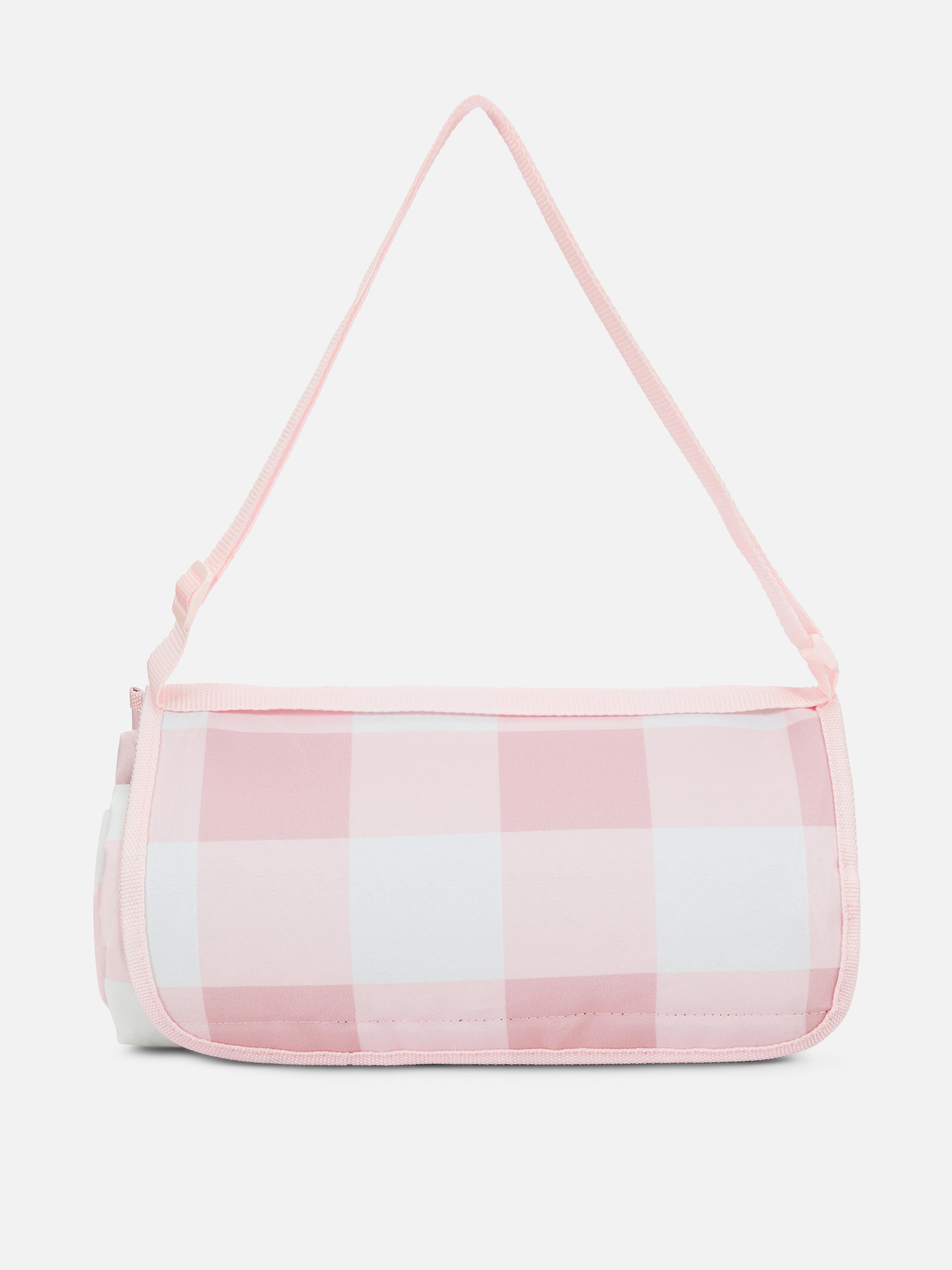 Checkerboard Pack Away Picnic Blanket