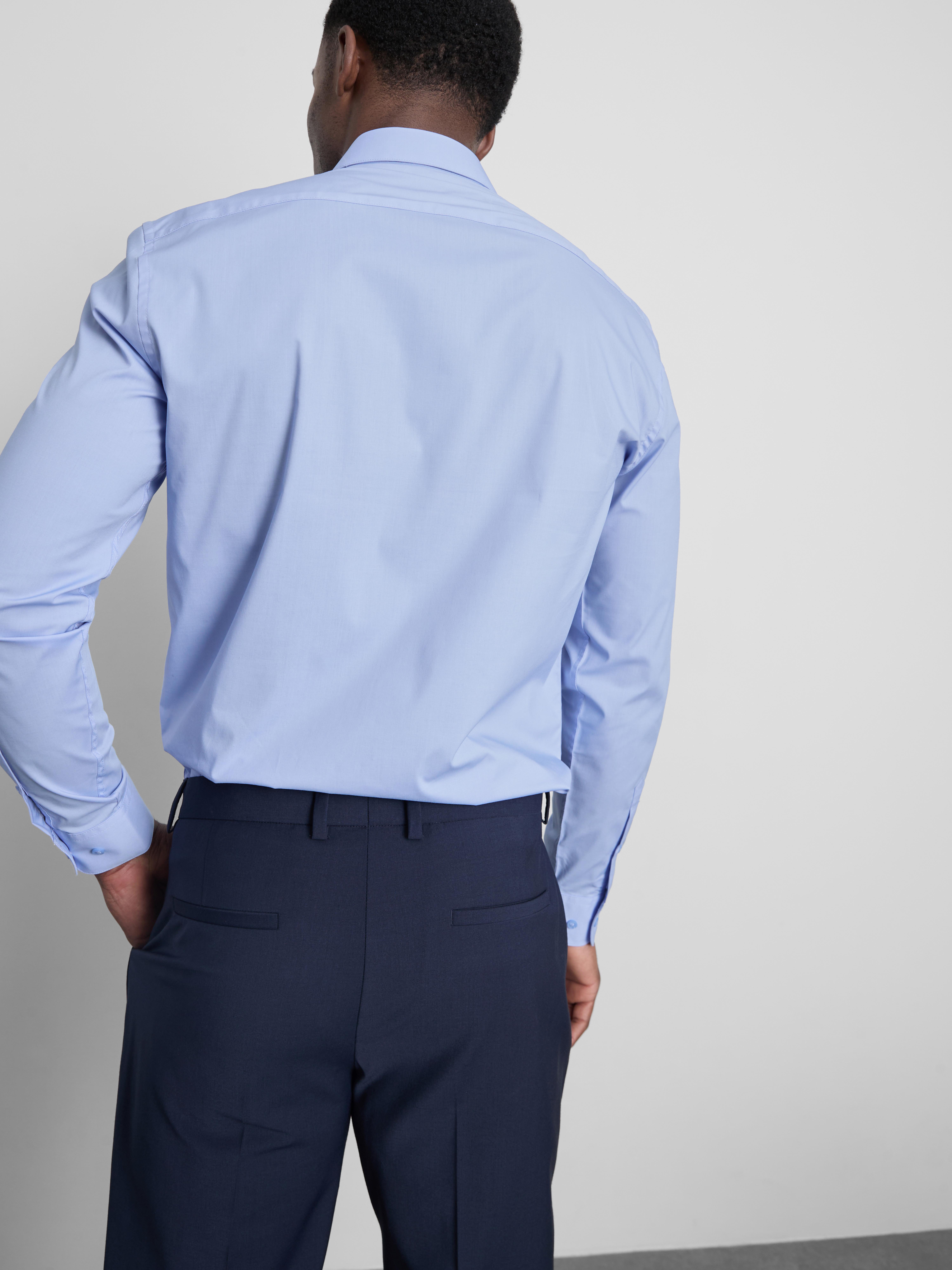 Stretch overhemd, regular fit