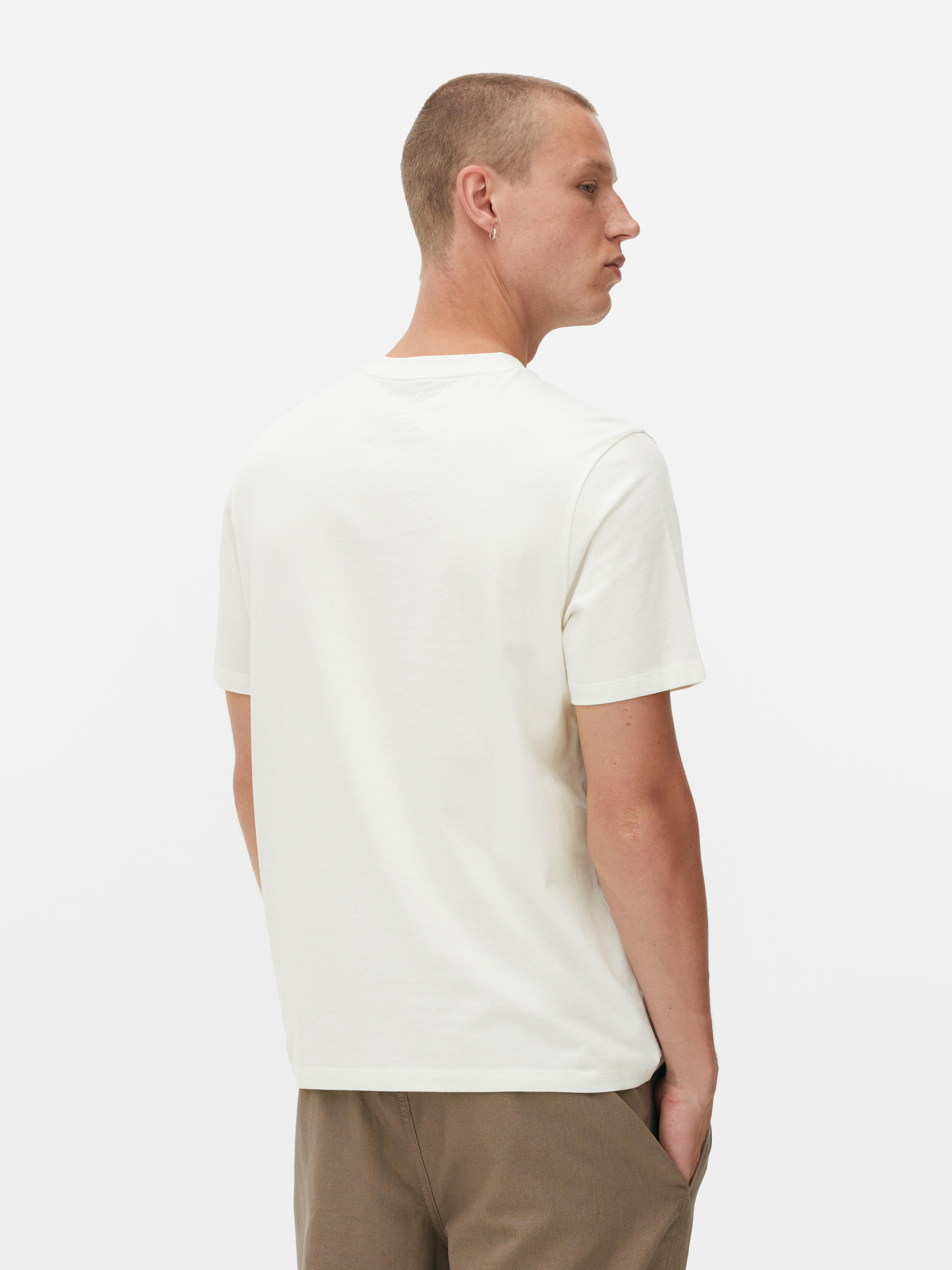 Men's Ivory Regular Fit TShirt Primark