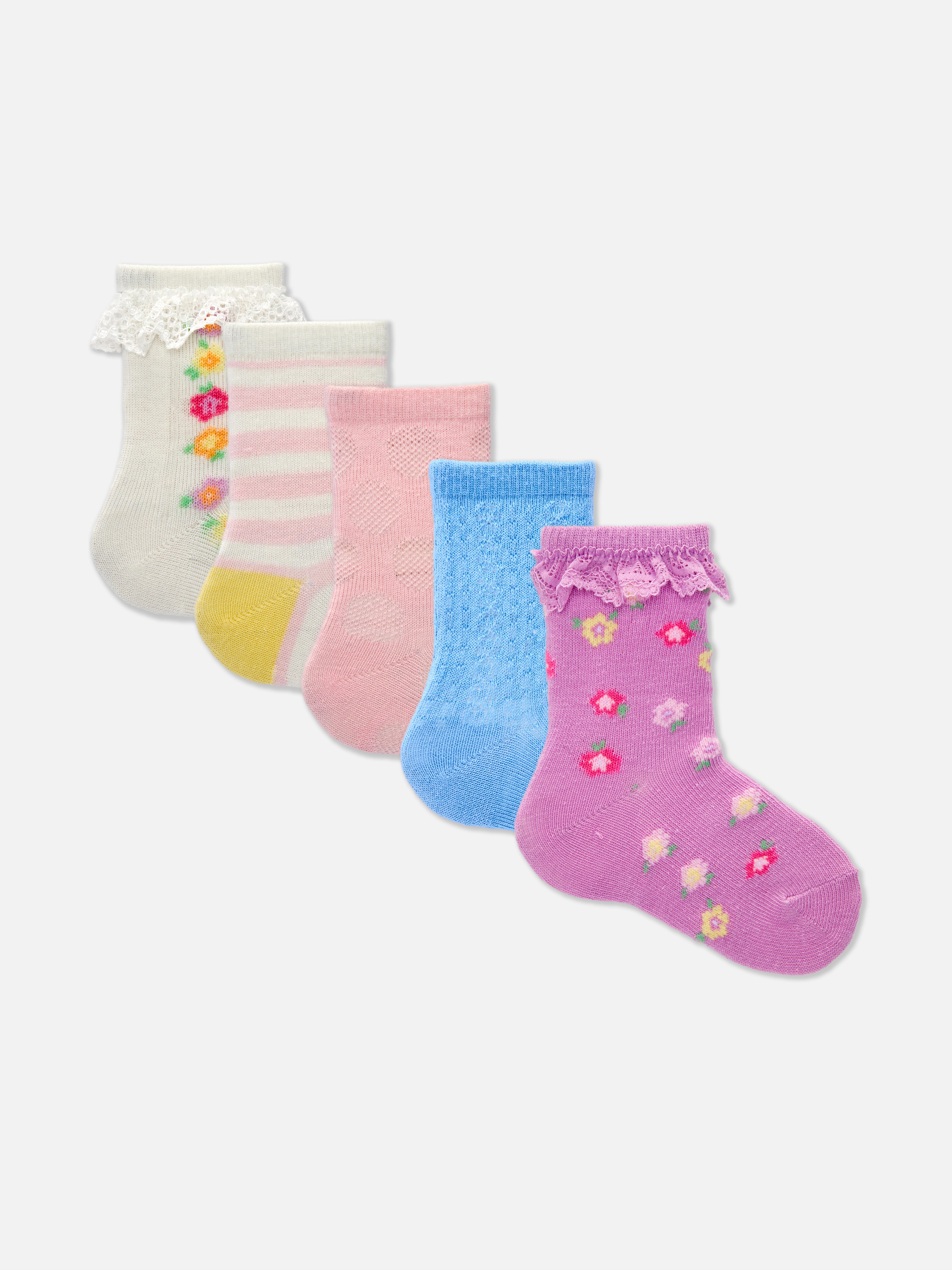5-Pack Ankle Socks