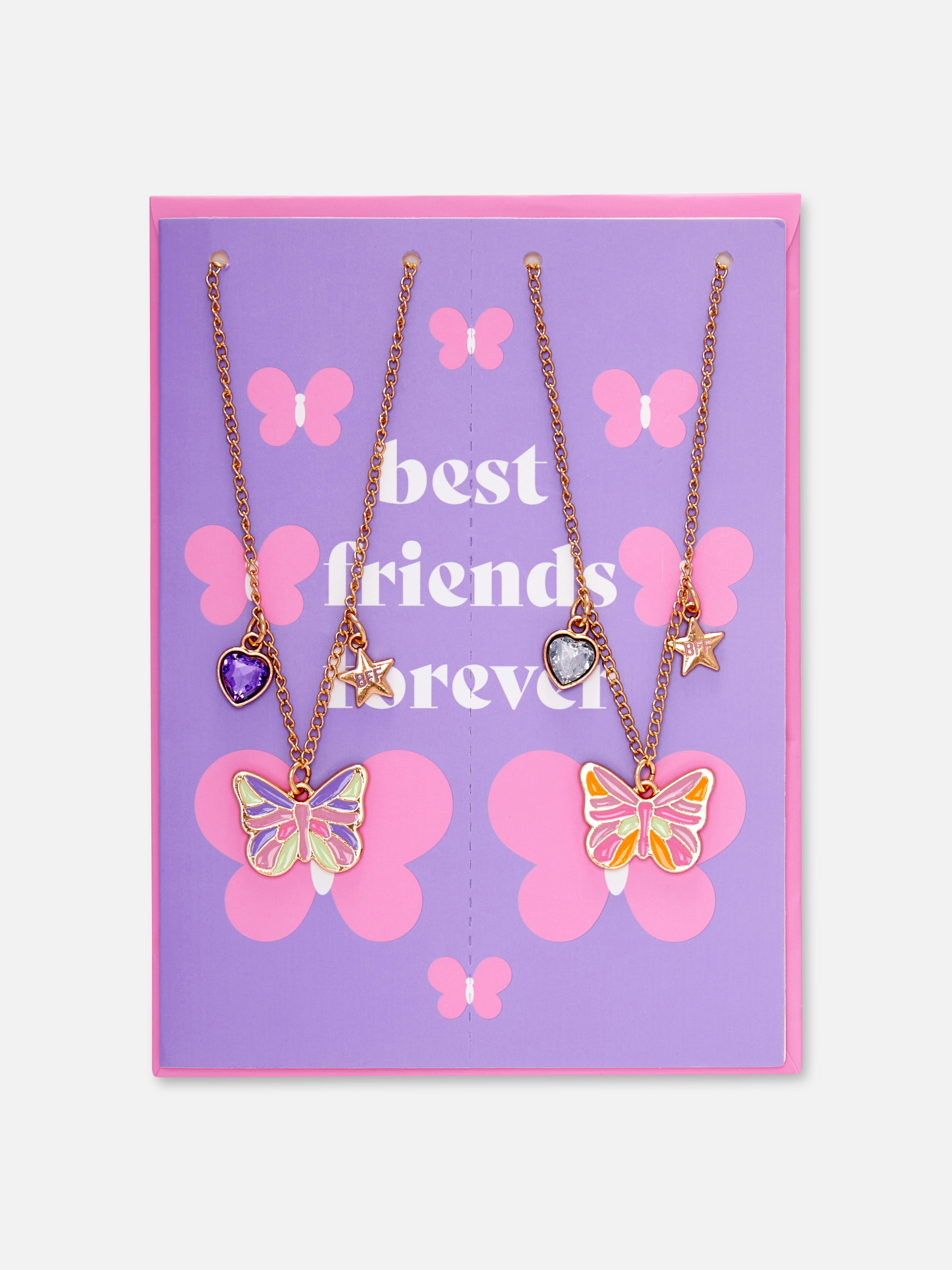 Butterfly Friendship Necklaces