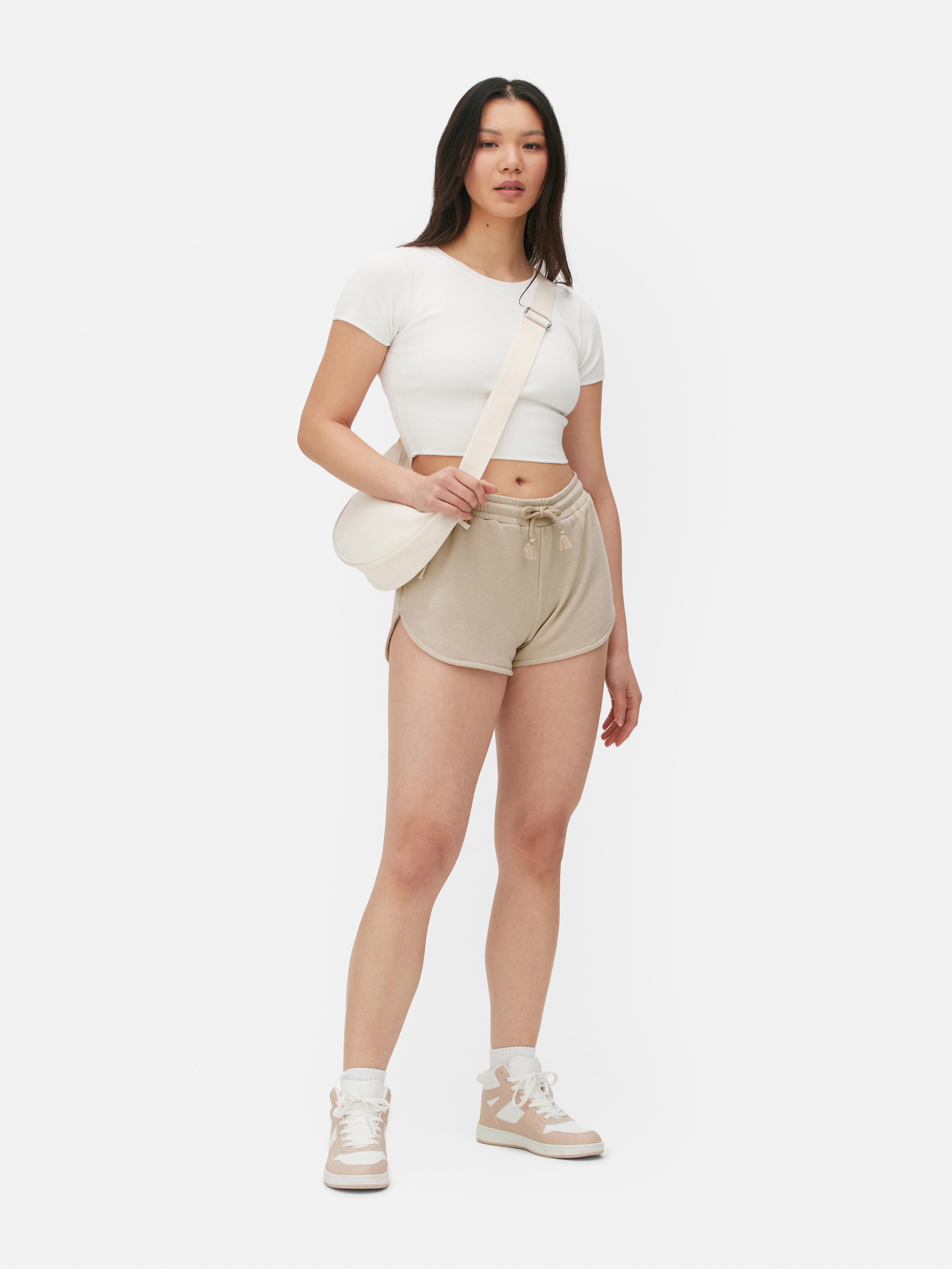 Booty Shorts Cinza, Shorts Feminino Primark Usado 87454639