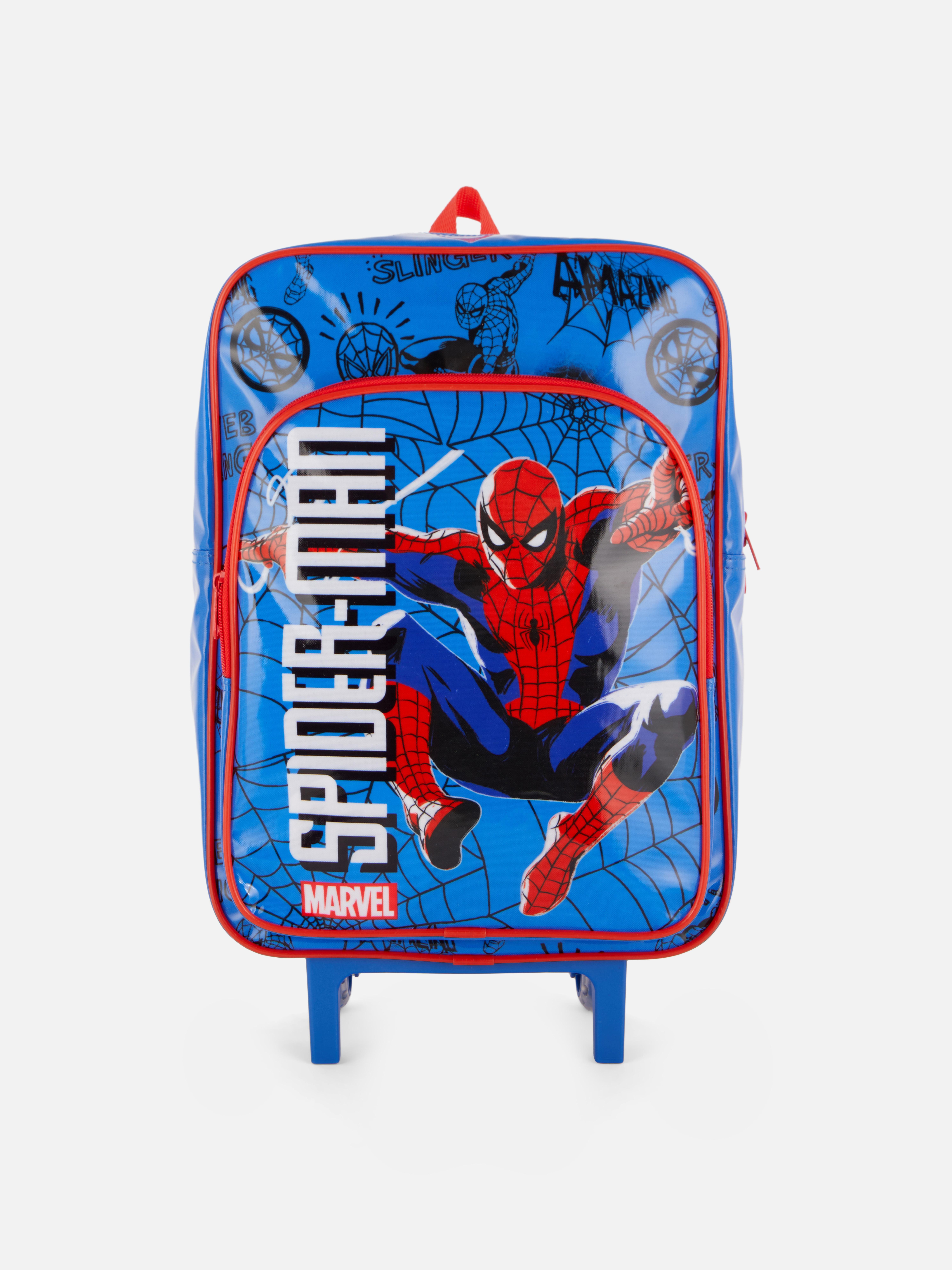 Marvel Pókember-mintás, puha falú, gurulós bőrönd