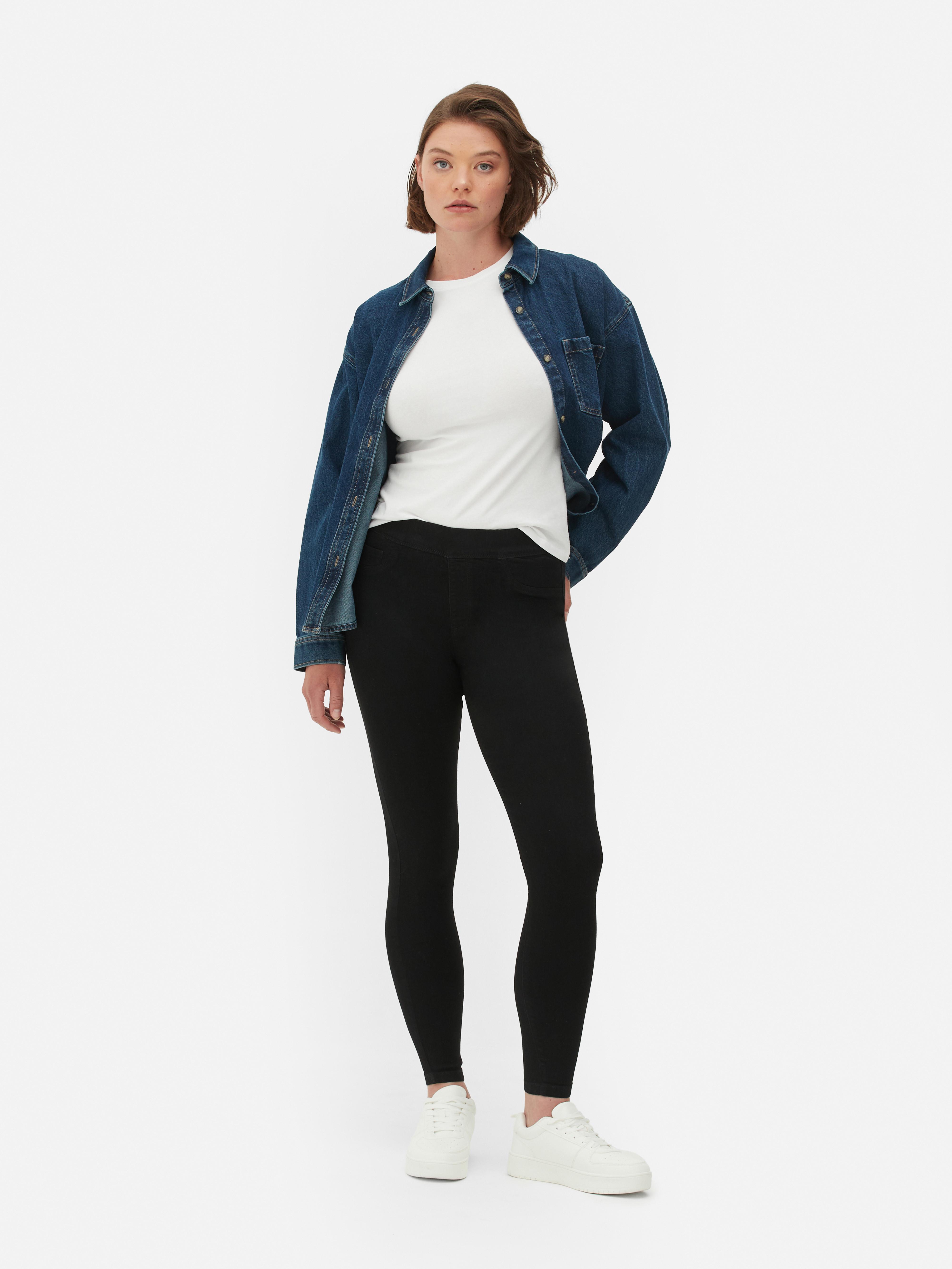 Black jegging dress pants best sale