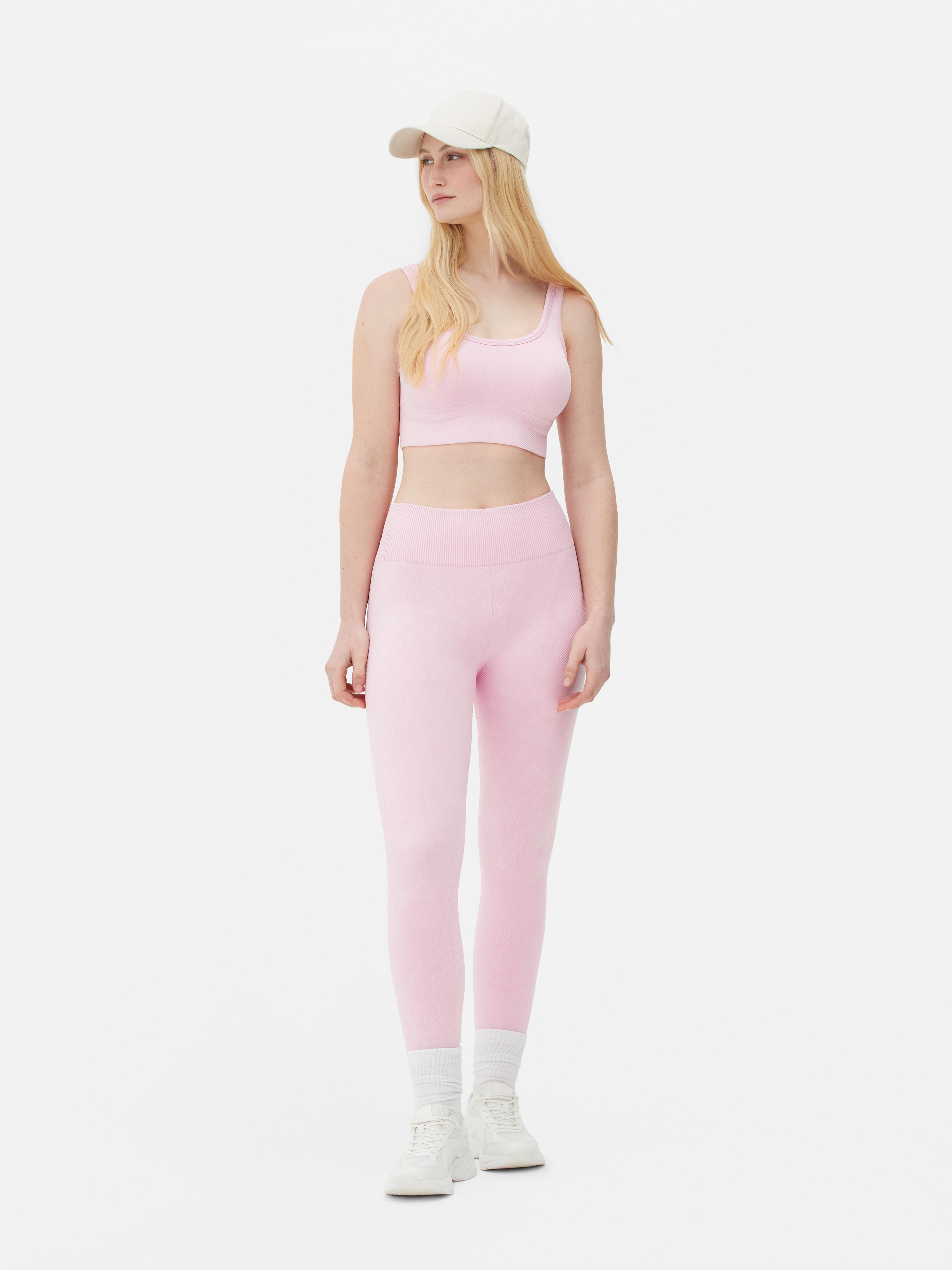 Palm Angels Miami Rainbow-stitch High-waist Leggings - ShopStyle