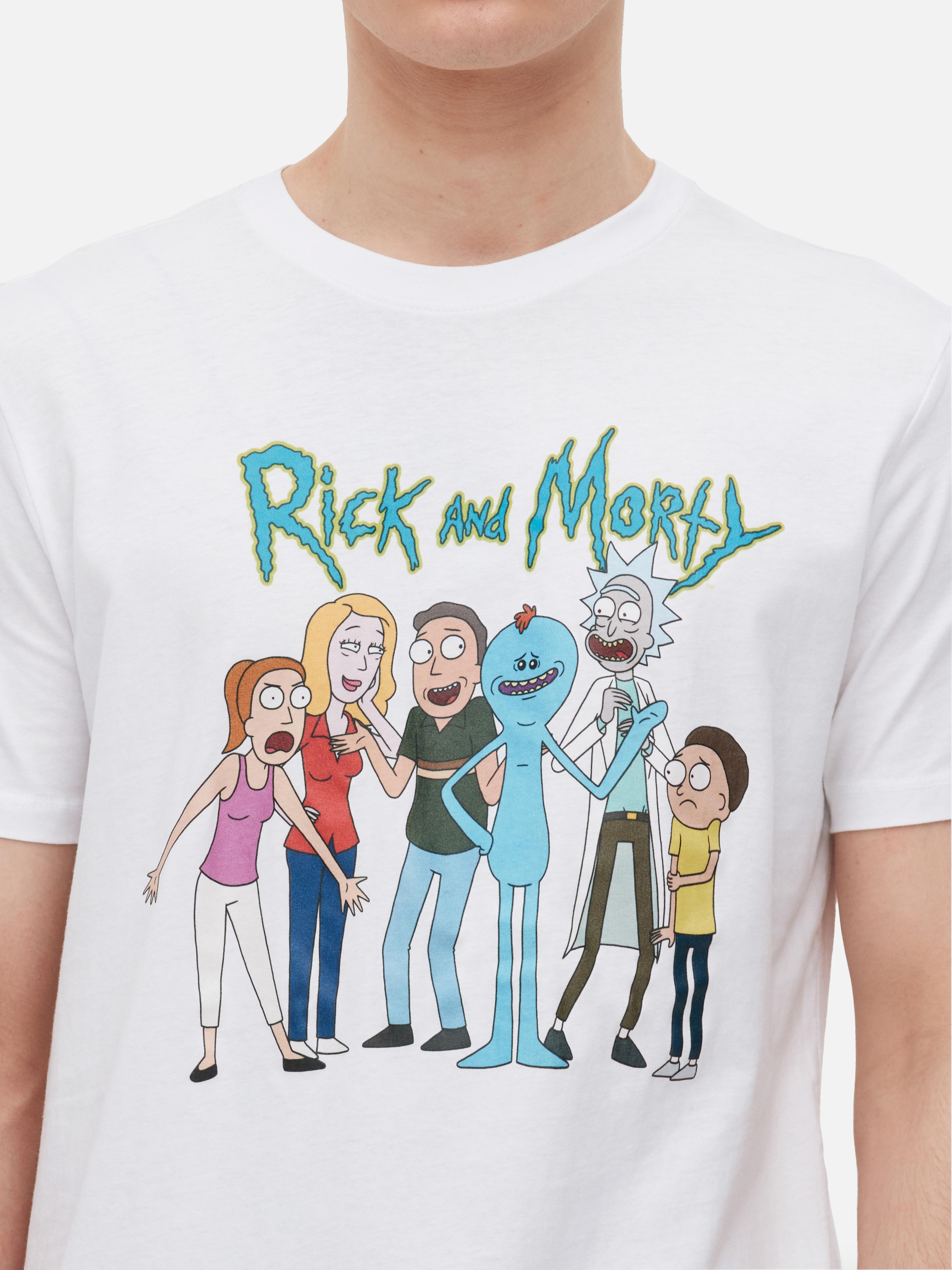 Tee shirt deals rick and morty